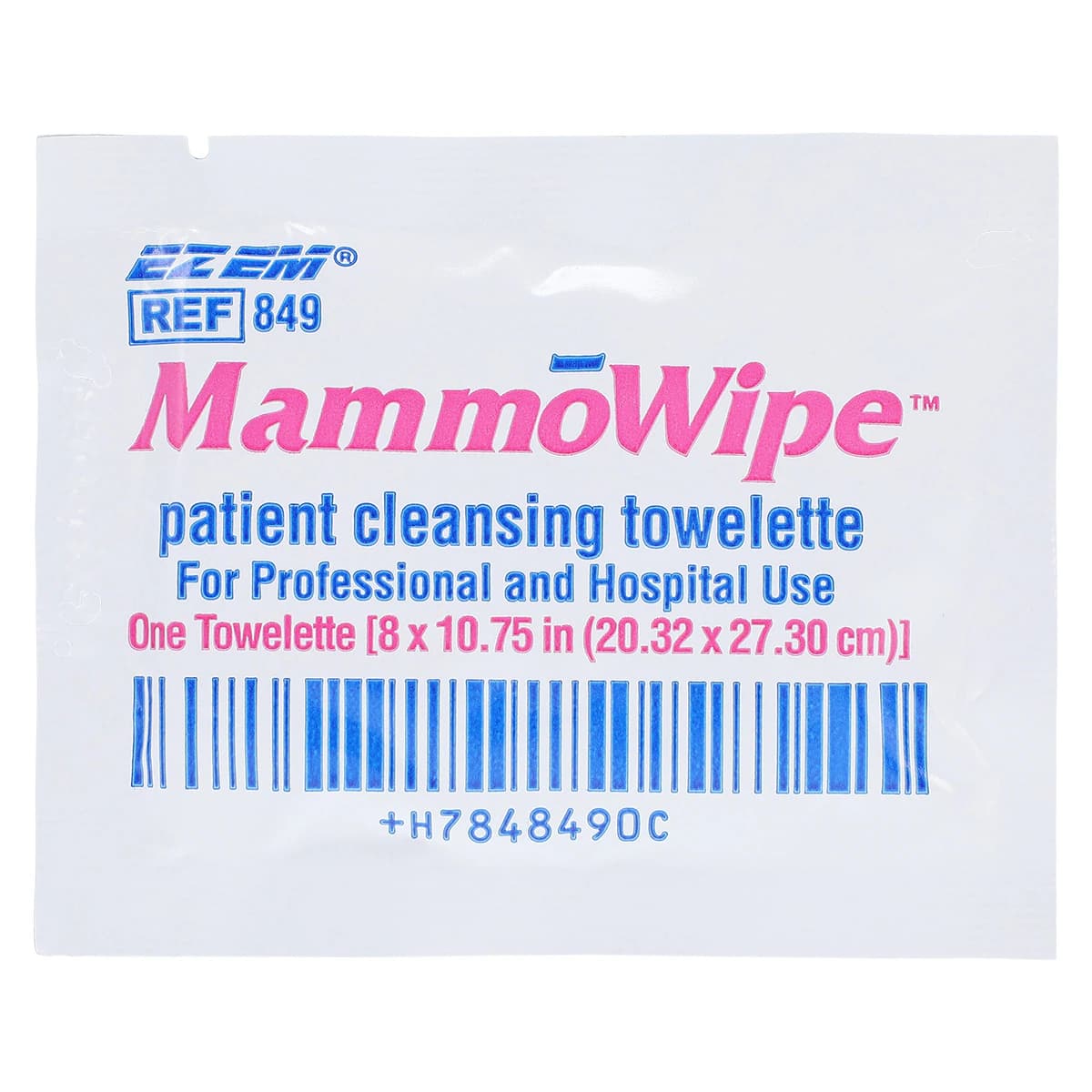 Bracco Diagnostics Mammography Wipes, Cotton Gauze, 10x50mm, White, 500/Case thumbnail 3