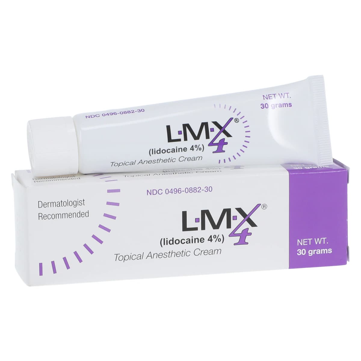 LMX4 Lidocaine Cream 4%, 30g Tube - LMX4 Lidocaine Cream - Image 1