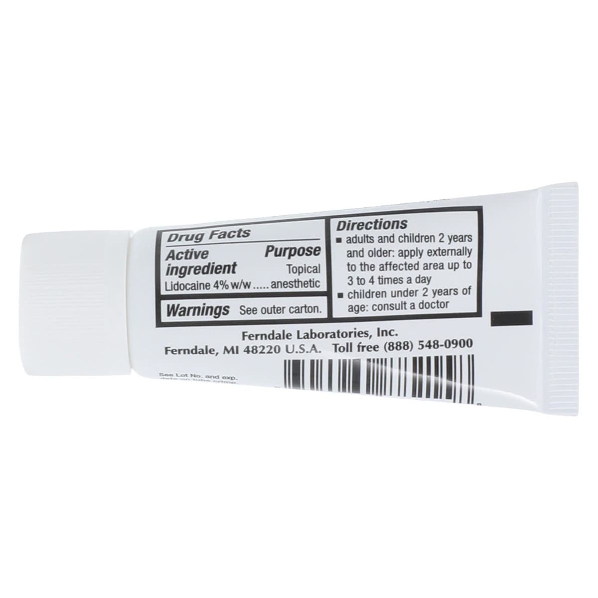 LMX4 Lidocaine Cream, 4% Topical Anesthetic, 15g Tube thumbnail 4