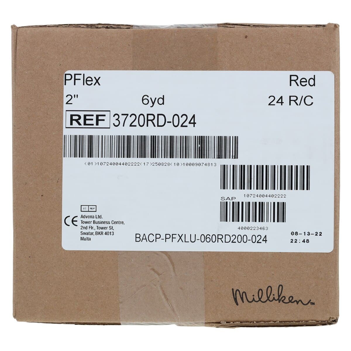 PowerFlex Elastic Athletic Tape, 2" x 6 yd, Red, Non-Sterile, Latex-Free, 24 Rolls/Case thumbnail 5