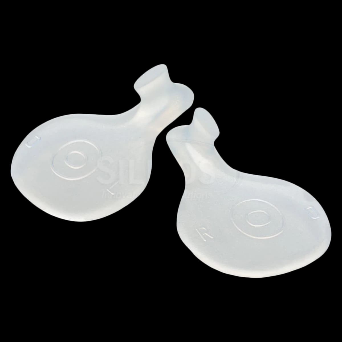 Silipos Soft Zone Gel Metatarsal Pad with Spreader, Small/Medium (Men's 5-6.5 / Women's 6.5-7.5) - Soft Zone Gel Met Pad W/Spread - Image 1