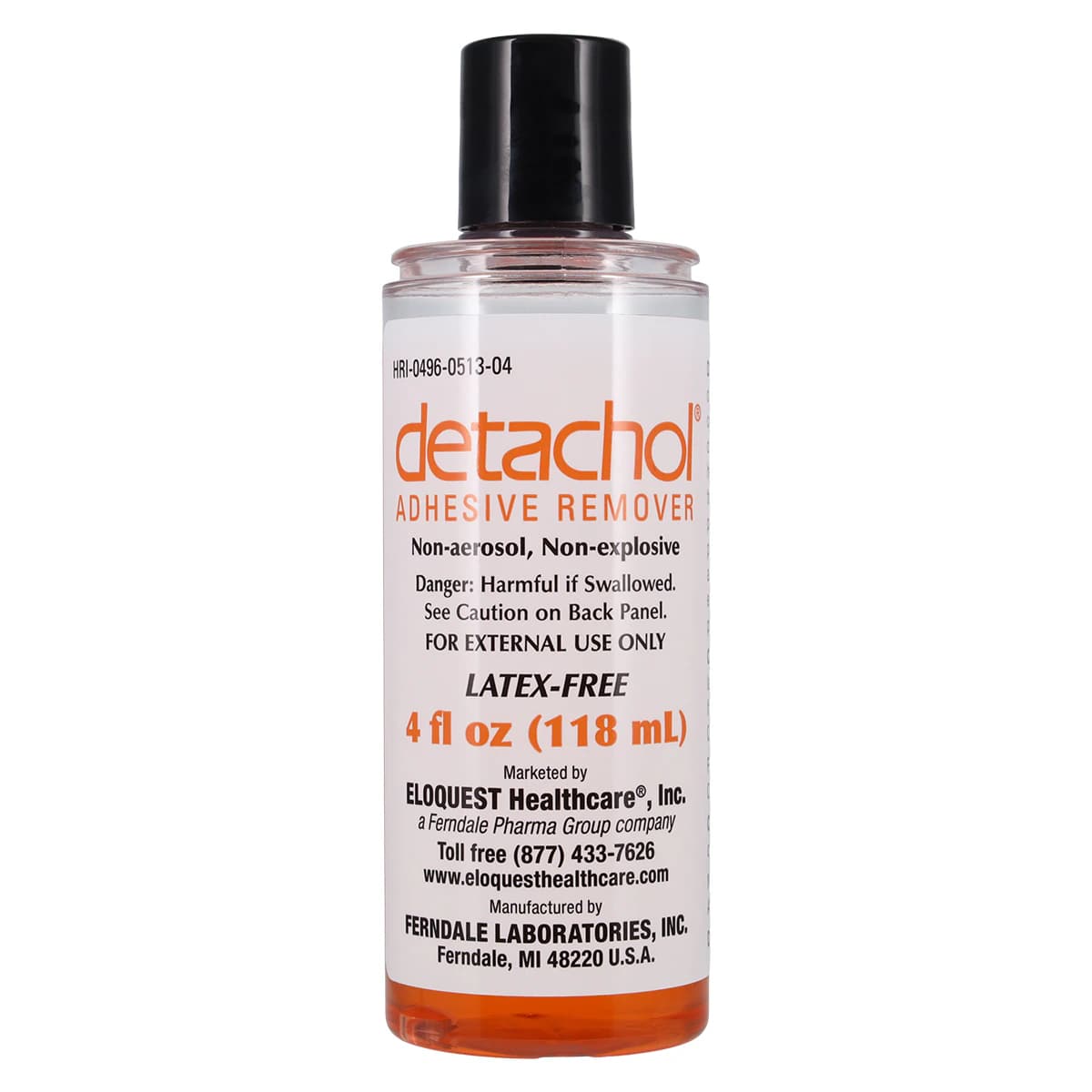 Detachol Adhesive Remover with Dispenser Cap - Detachol With Dispenser Cap - Image 1