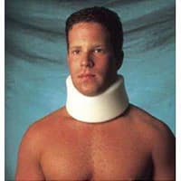 DeRoyal Support Cervical Collar, Foam, Medium, 4 x 20.5 in - Support Cervical Med - Image 1