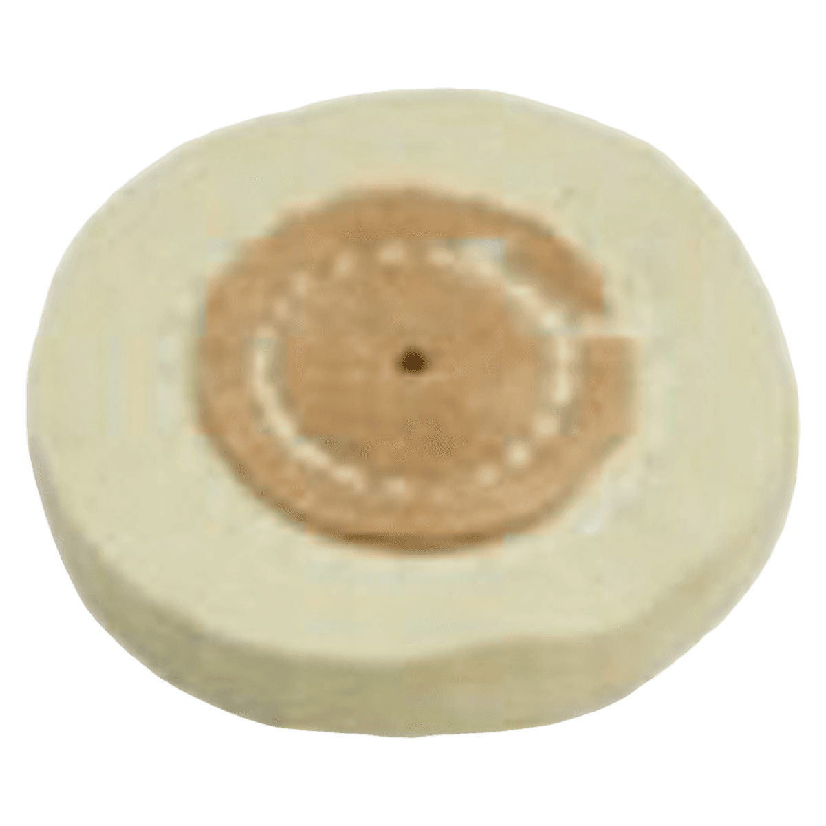 Grobet Chamois Buff, 2" x 12 Ply, for High-Gloss Gold Finishing - Grobet Chamois Buffs - Image 1