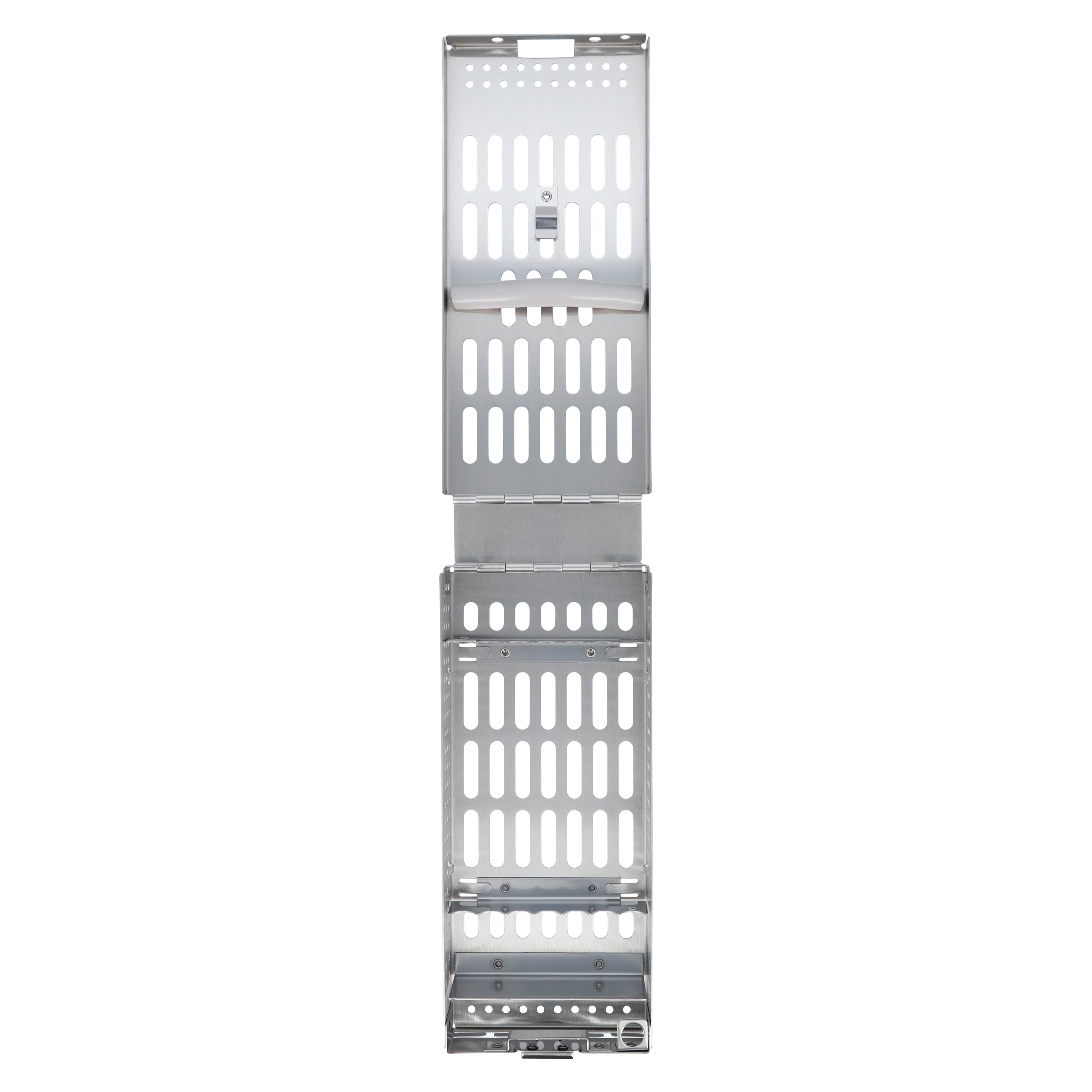 PDT FlipTop Cassette B Fixed Rack 7, Stainless Steel, 8-1/8" L x 3-9/16" W x 1-5/16" H thumbnail 2
