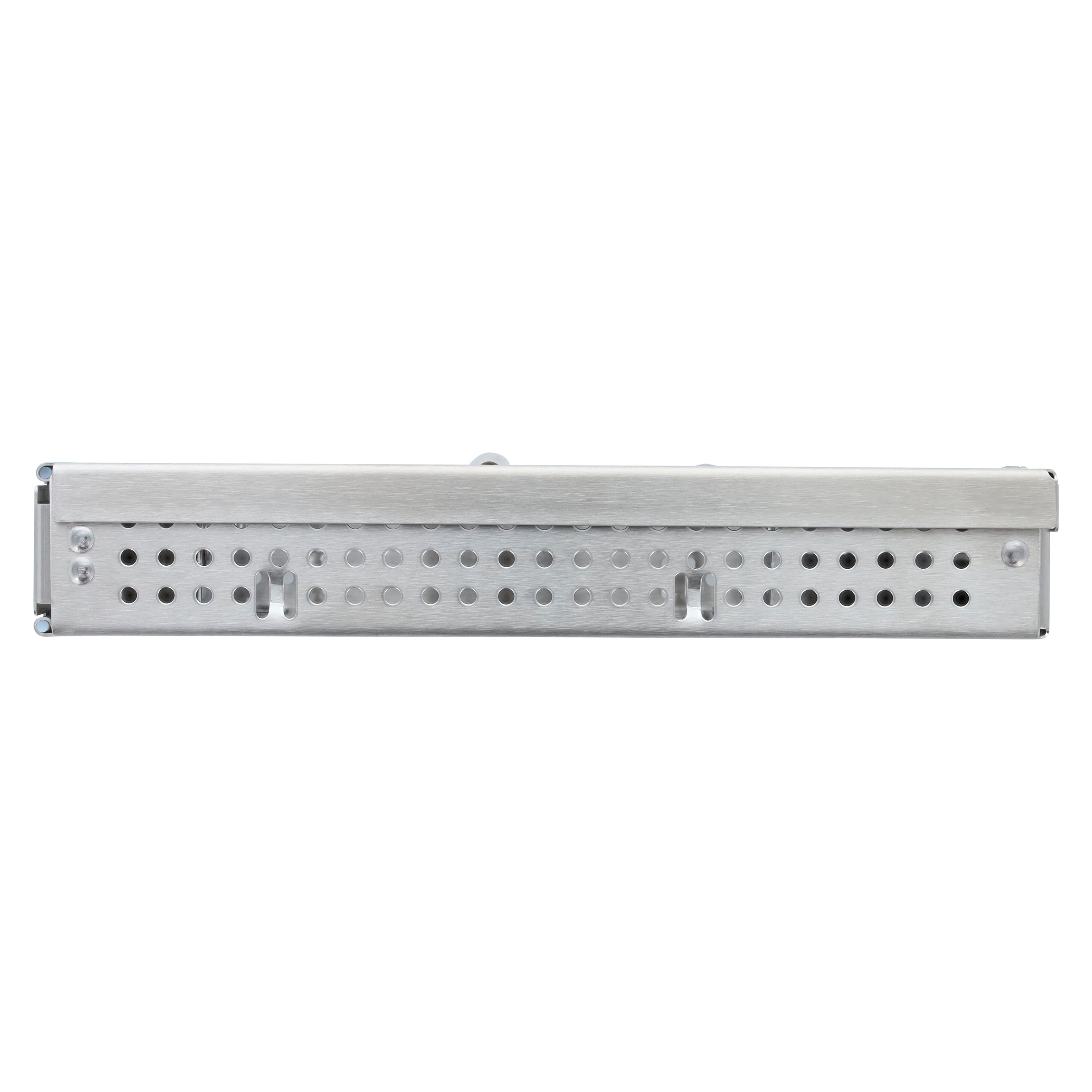 PDT FlipTop Cassette B Fixed Rack 7, Stainless Steel, 8-1/8" L x 3-9/16" W x 1-5/16" H thumbnail 5