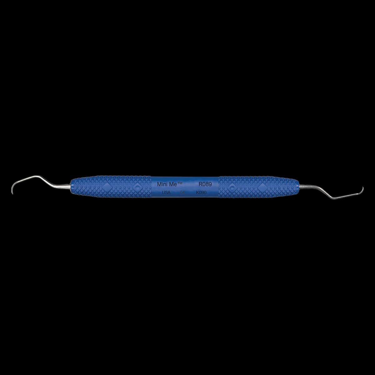 PDT Cruise Mini Me Universal Curette, Double-Ended L5/L5M, Blue Resin Handle, R089 - Mini Me Curette (L5-L5M) Universal Curette R089 - Image 1