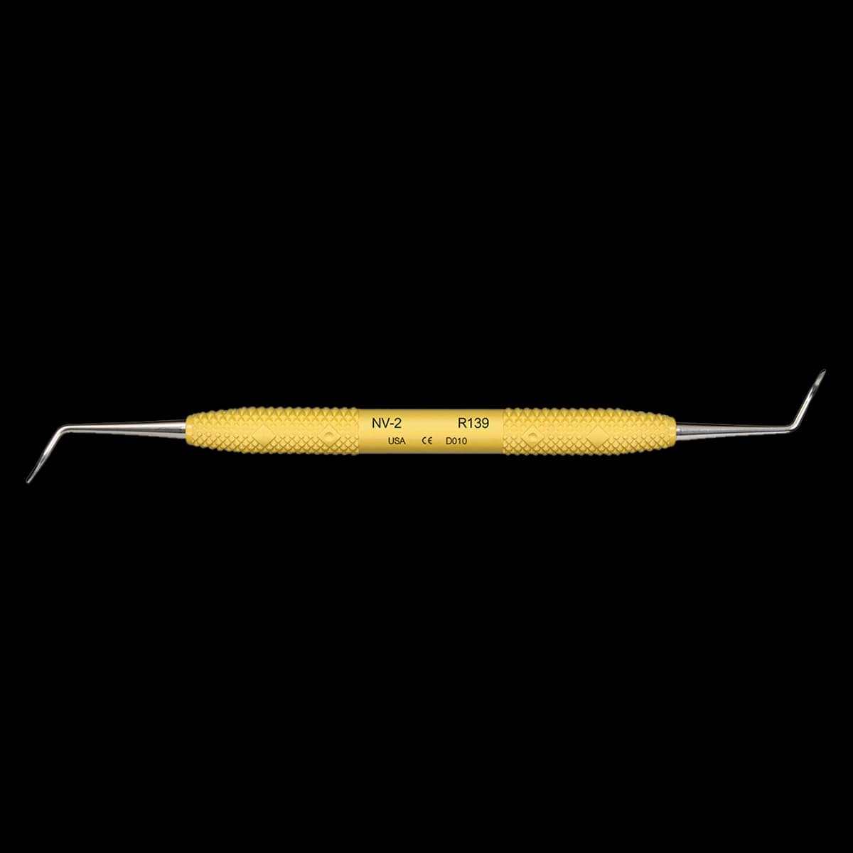 PDT Cruise N2 Posterior Sickle Scaler, Double-Ended, Yellow, 1/Pk, R139 - N2 Posterior Scaler R139 - Image 1