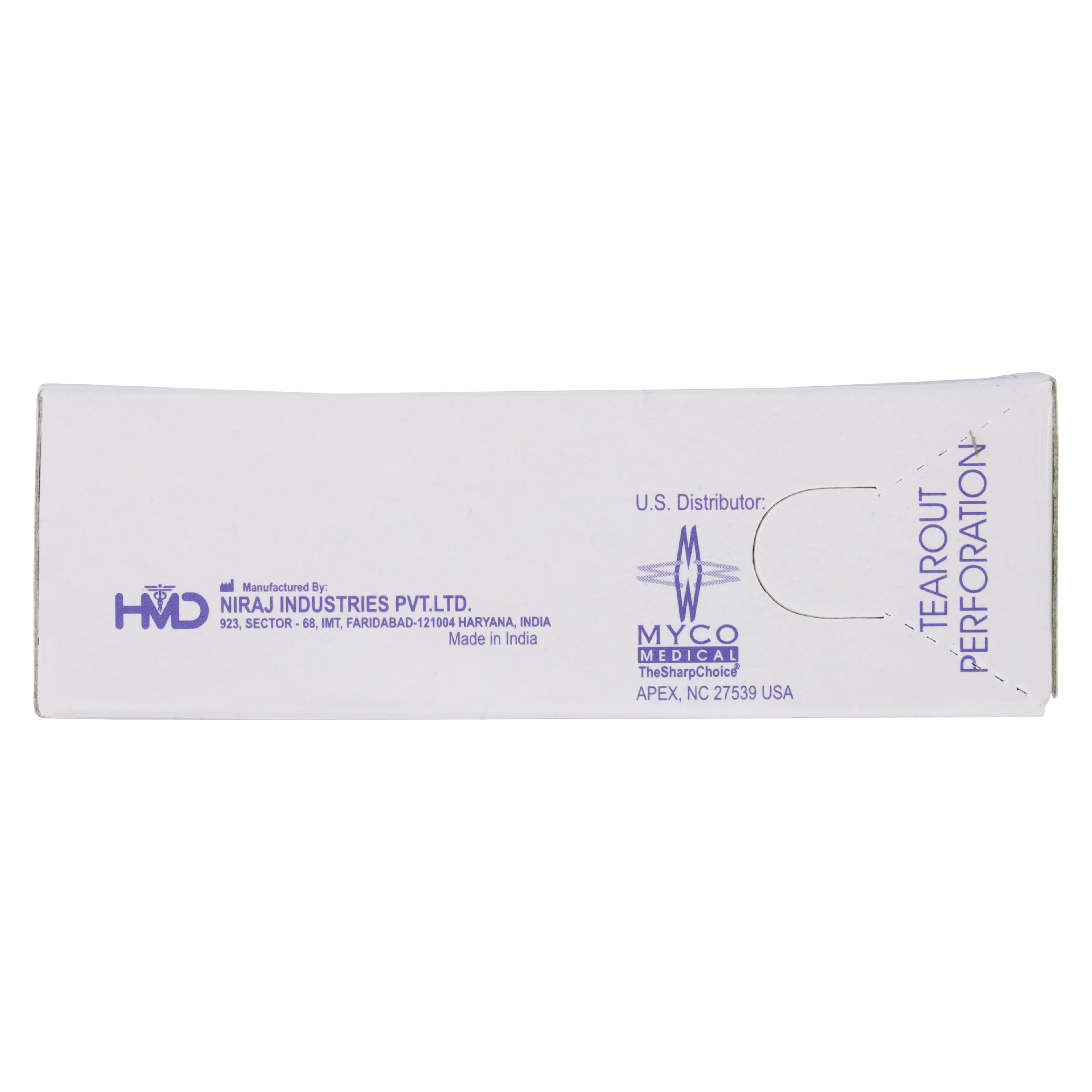 Myco GlassVan #15 Sterile Stainless Steel Surgical Scalpel Blades, 100/Box, 3001T-15 thumbnail 7