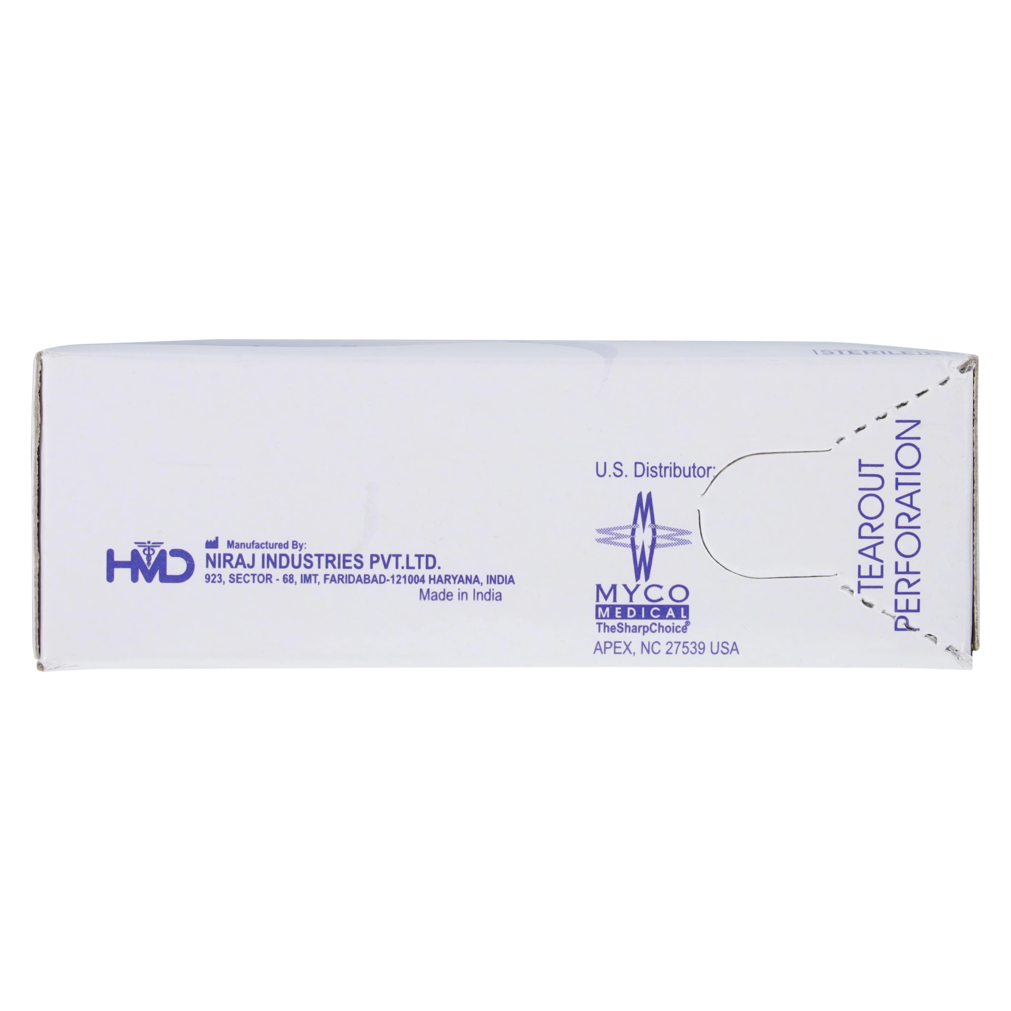 GLASSVAN Sterile Stainless Steel Surgical Blades, #15C, 100/Box, 3001T-15C thumbnail 7