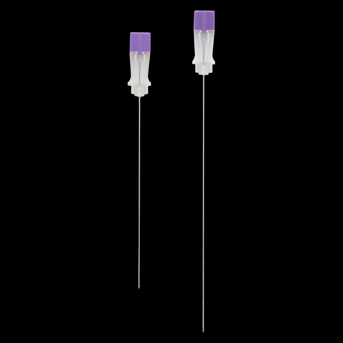 Myco Medical Spinal Needle, 24G x 3.5", Pencil Point, Sterile, 25/Box - Spinal Needle 24G x 3Â½" Purp - Image 1