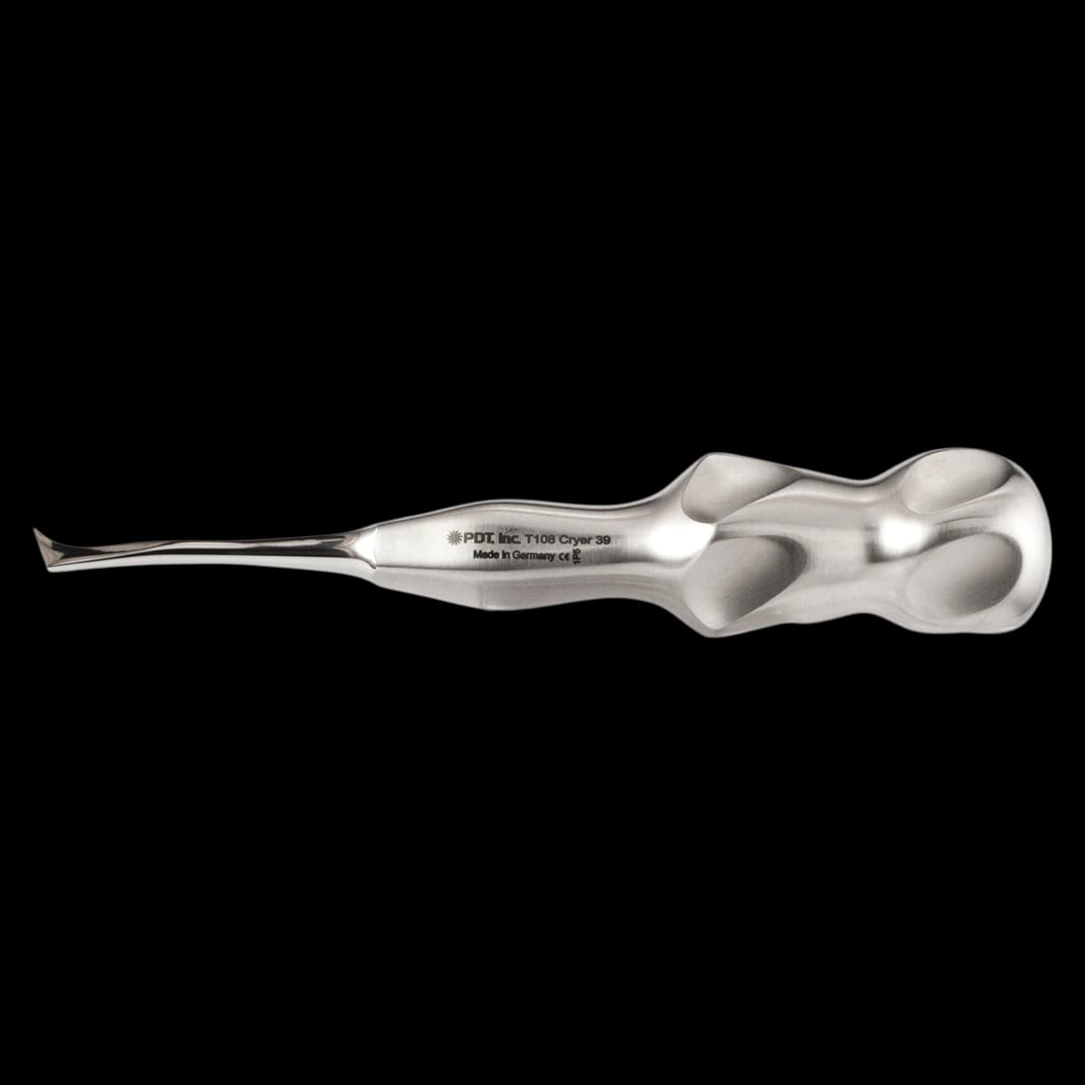 PDT Cryer 39 Root Elevator, Stainless Steel, One-Piece, German-Made - PDT Cryer 39 Root Elevator - Image 1
