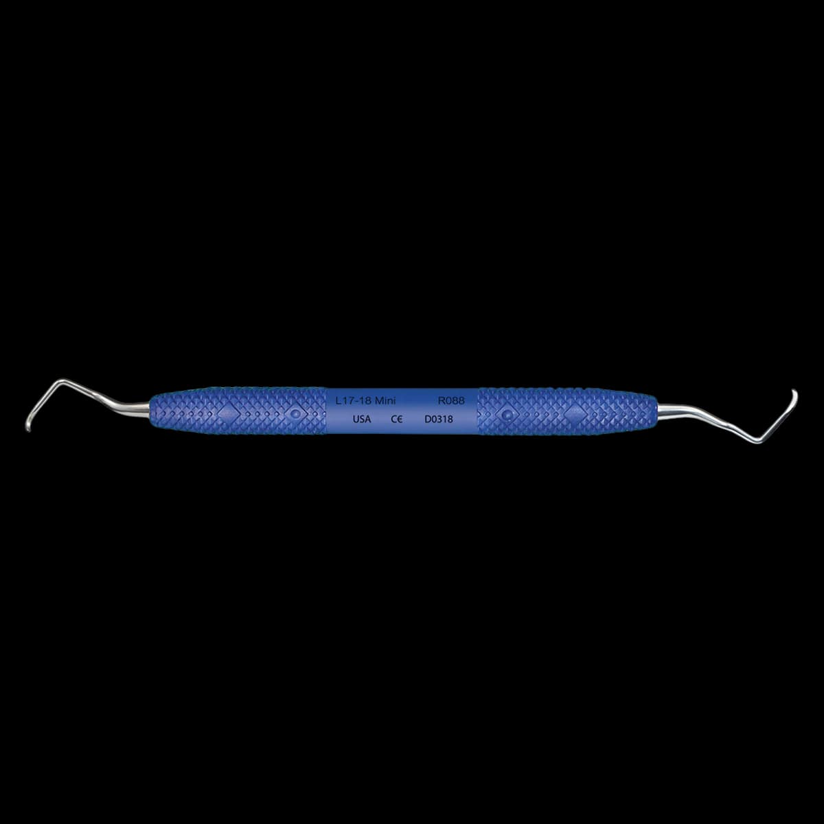 PDT Langer 17-18 Mini Curette, Double End, Universal, R088 - Langer 17-18 Mini Curette R088 - Image 1