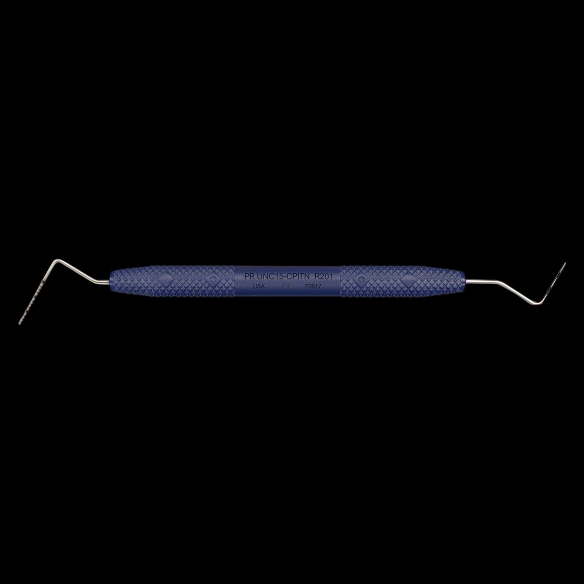 Paradise Dental Technologies Probe UNC15-CPITN, Double-End, Resin Handle, Blue, R201 - Probe UNC15-CPITN DE - Image 1