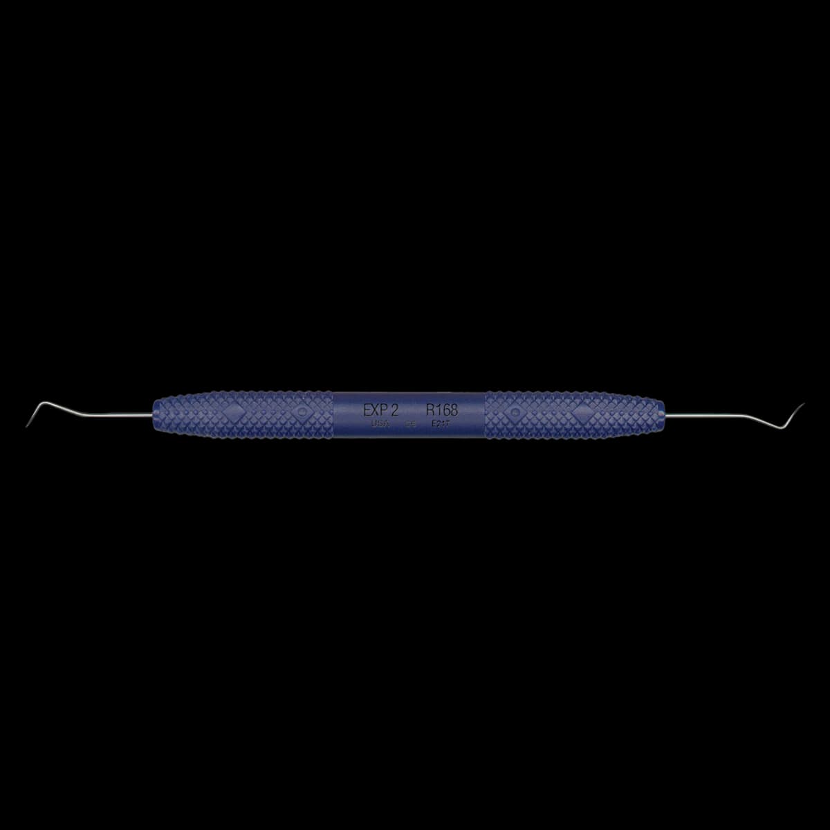PDT Cruise Double-Ended Explorer #2, Pacific Blue Resin Handle, 6.5" (DE2) - Double Ended Explorer 2 - Image 1