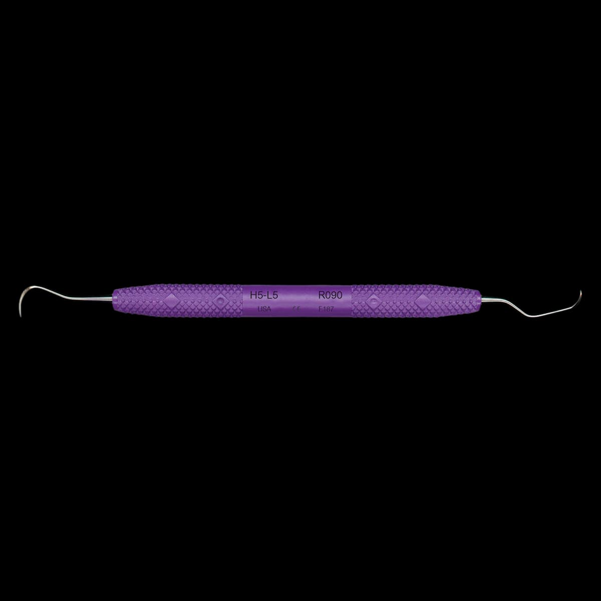 PDT Cruise H5-L5 Scaler/Curette, Double-Ended, Anterior, Passionate Purple, 1/Pk, R090 - Scaler H5-L5 PDT Cruise Instrument R090 - Image 1