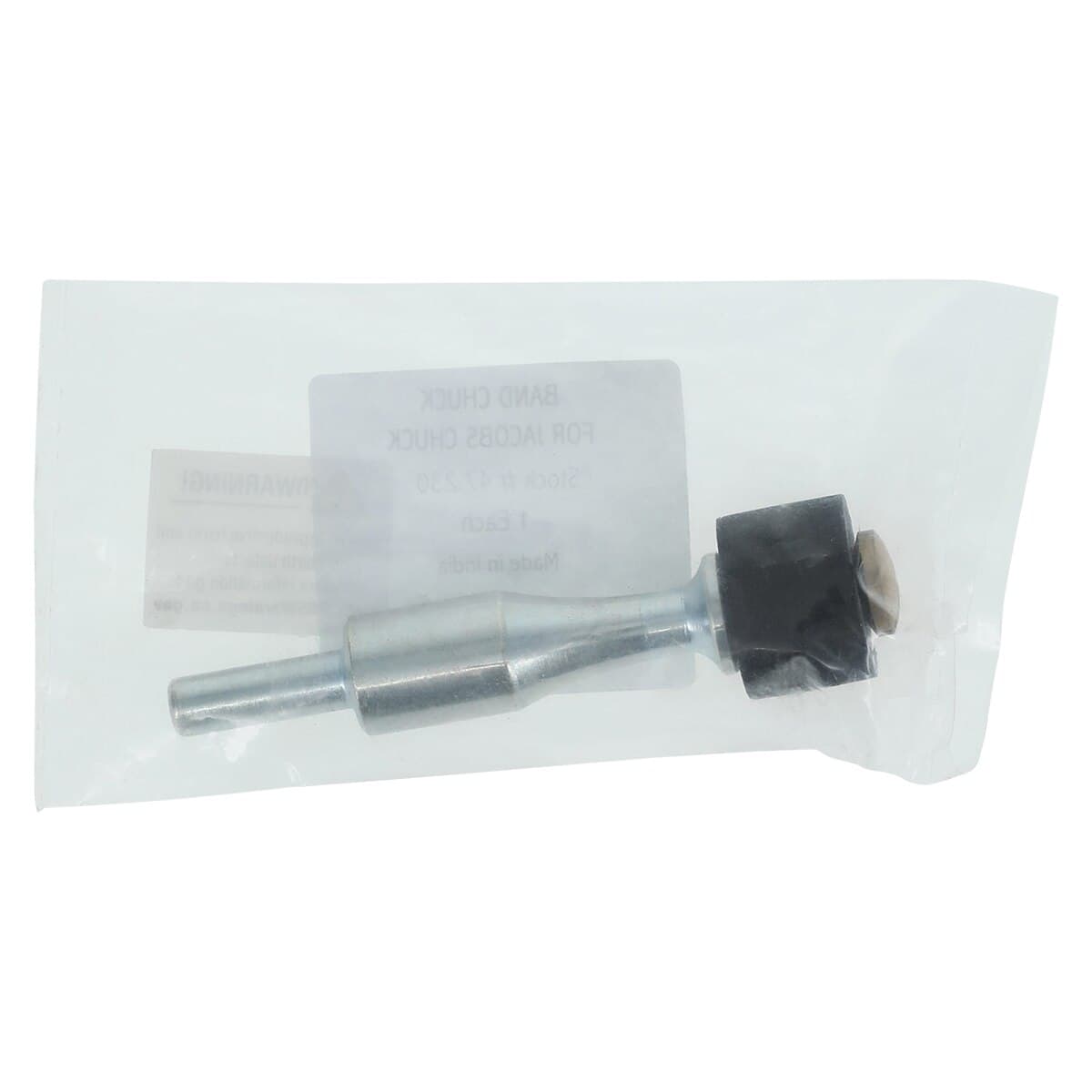 Grobet Abrasive Band Chuck Style 90, Brass with 1/4" Shank thumbnail 2