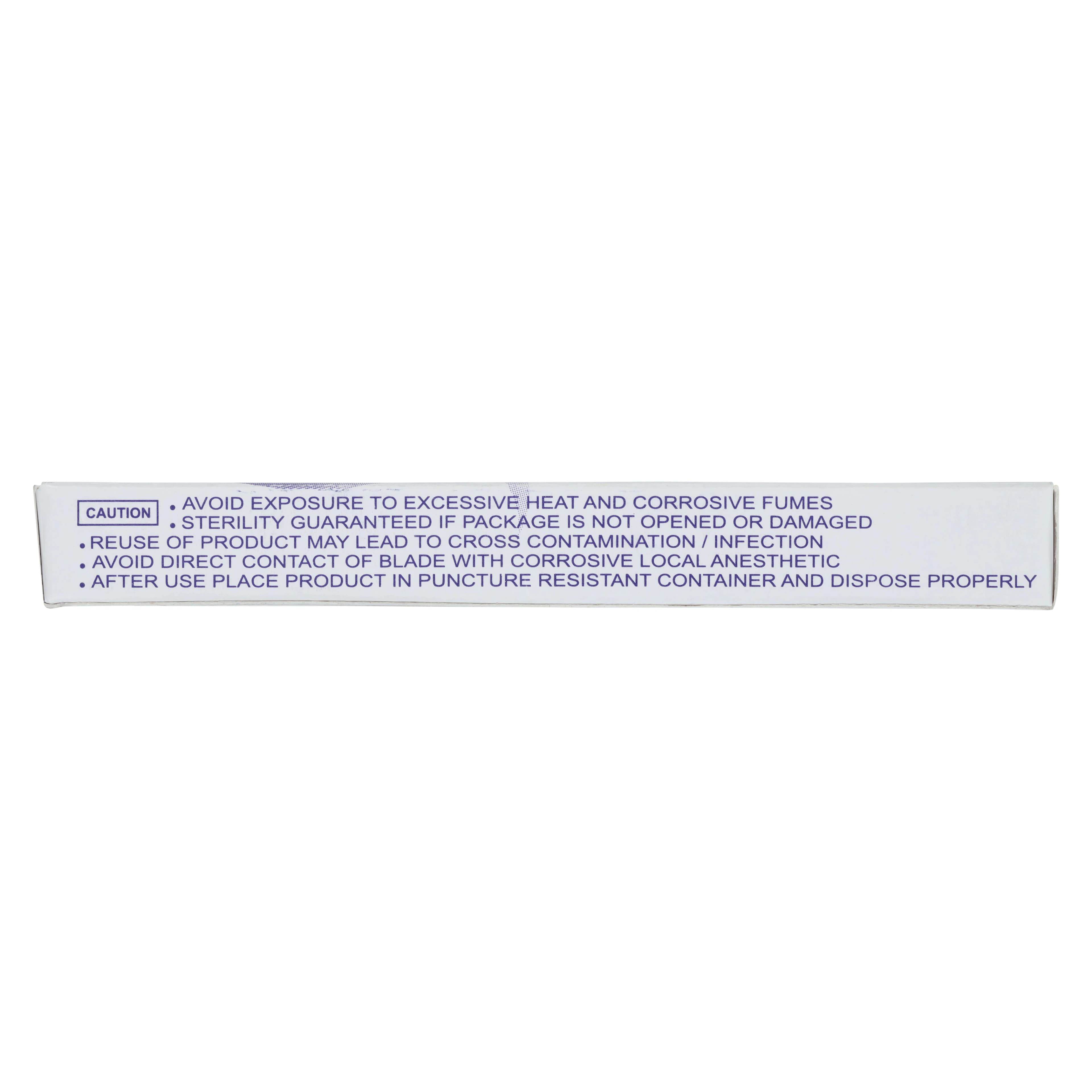 Glassvan Sterile Carbon Steel Miniature Specialty Blade #6200, Individually Wrapped, 12/Box, 2002-62 thumbnail 6