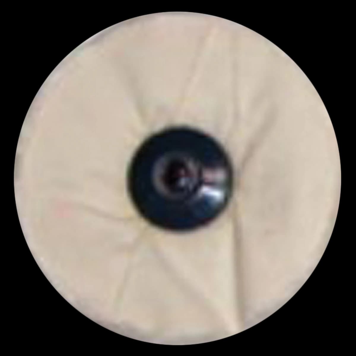 Finex Muslin Buff, 4" Diameter, 36 Ply, Plastic Center, Unstitched, 1 Each - Finex Muslin Buff 4" x 36 Ply Plastic Center - Image 1