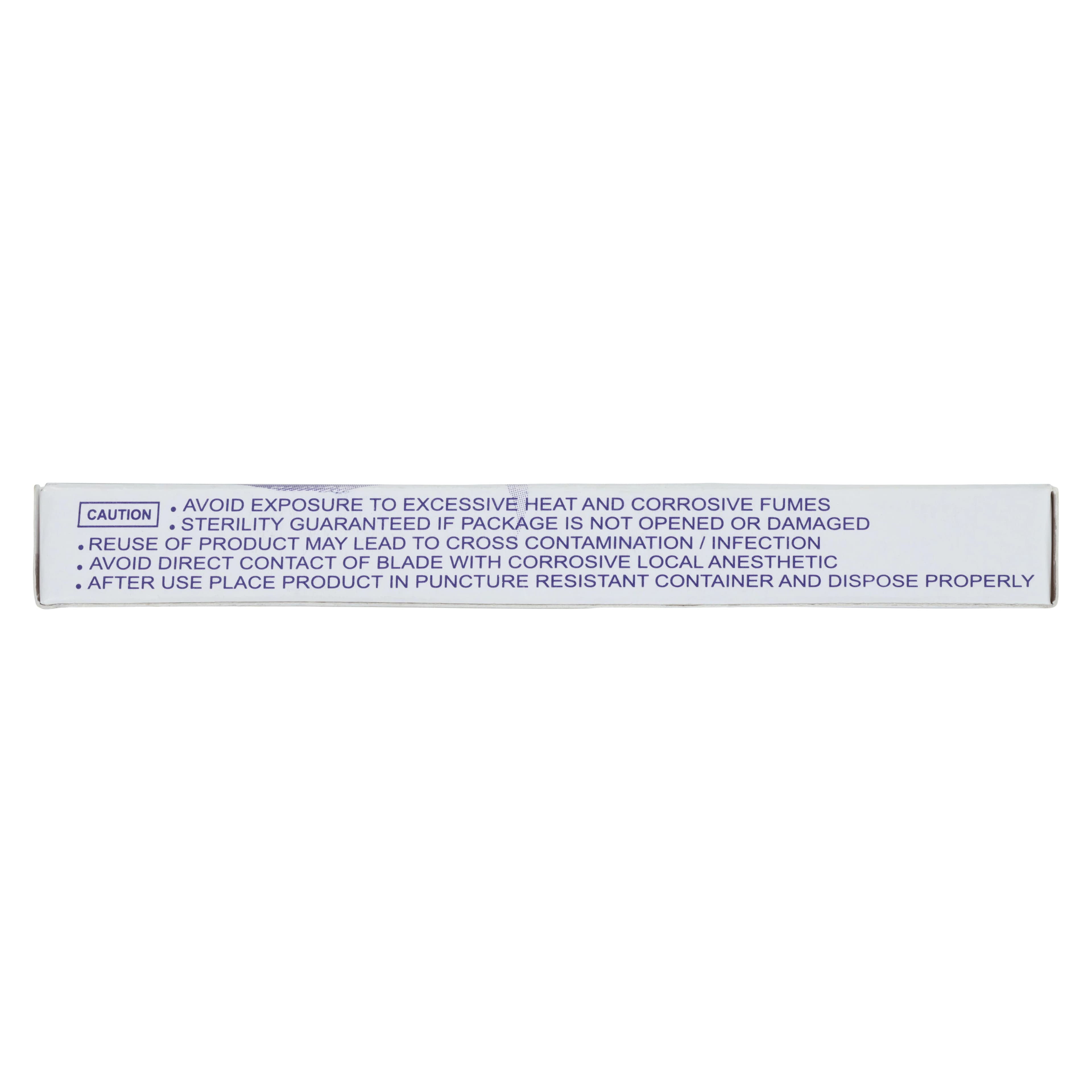 Glassvan Sterile Miniature Carbon Steel Surgical Blades, #6400, 12/Box, 2002-64 thumbnail 6