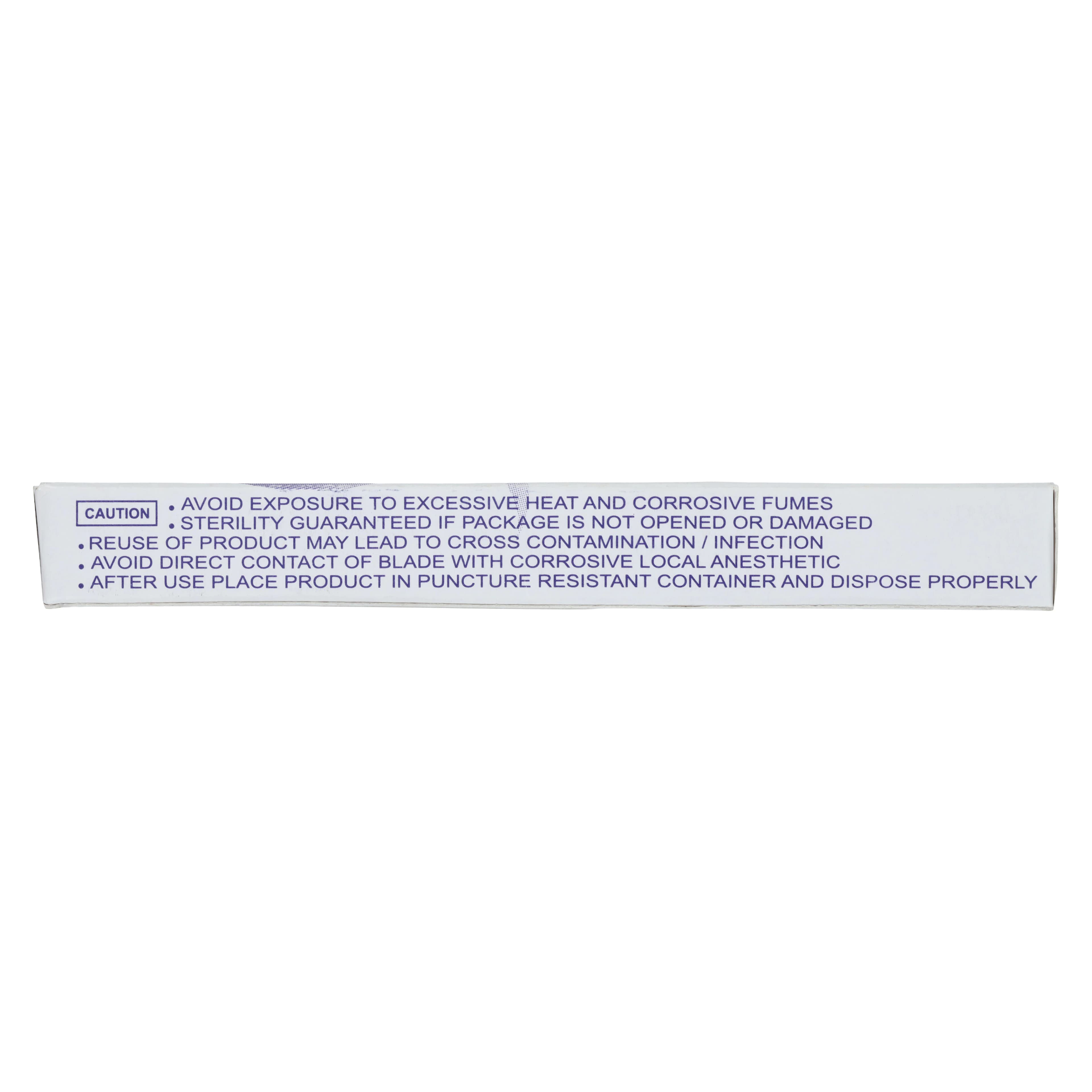 Glassvan Sterile Miniature Carbon Steel Surgical Blades, #6700, 12/Box, 2002-67 thumbnail 6