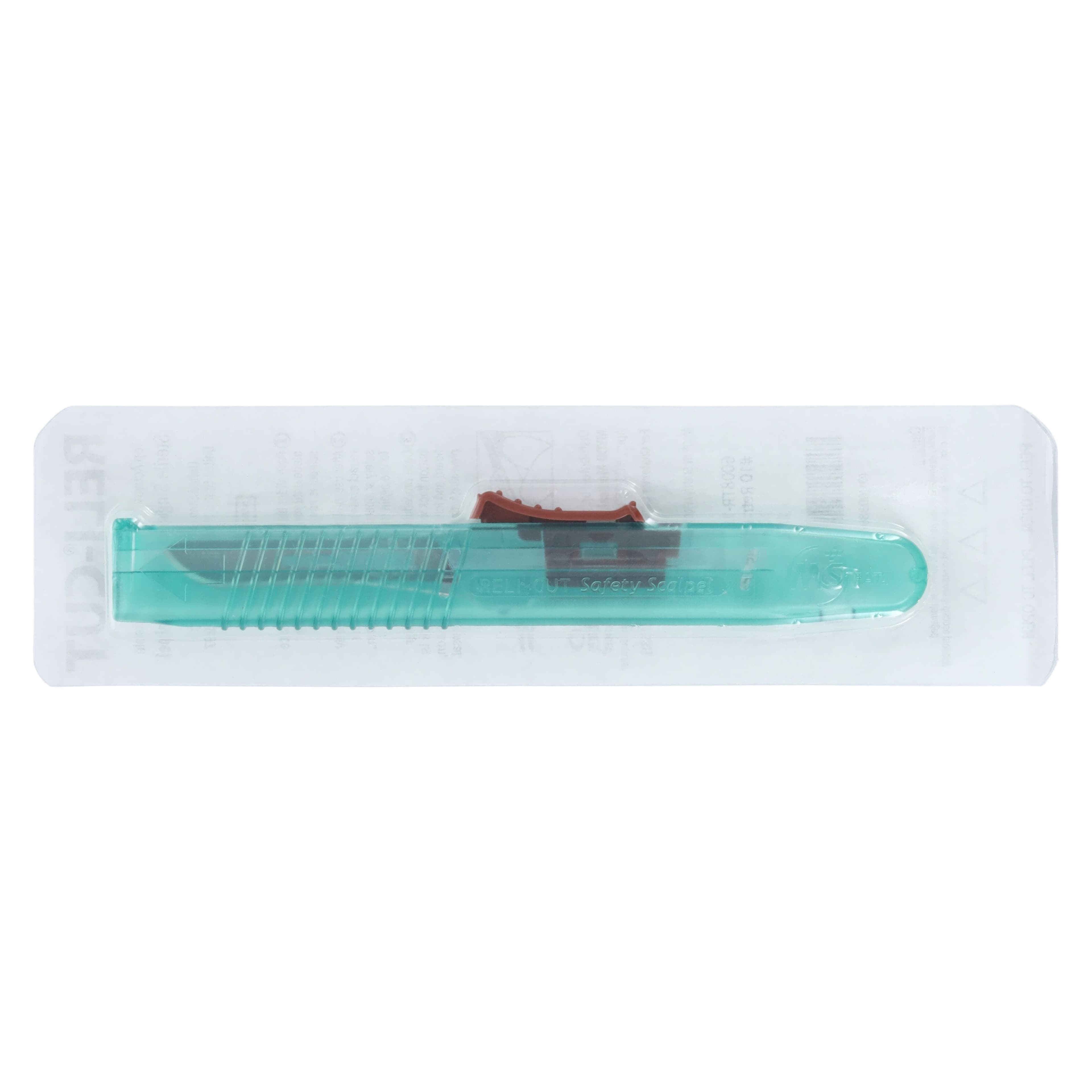 Technocut Plus Retractable Disposable Safety Scalpel, #10 Stainless Steel Blade, Sterile, 10/Box, 6008TR-10 thumbnail 3