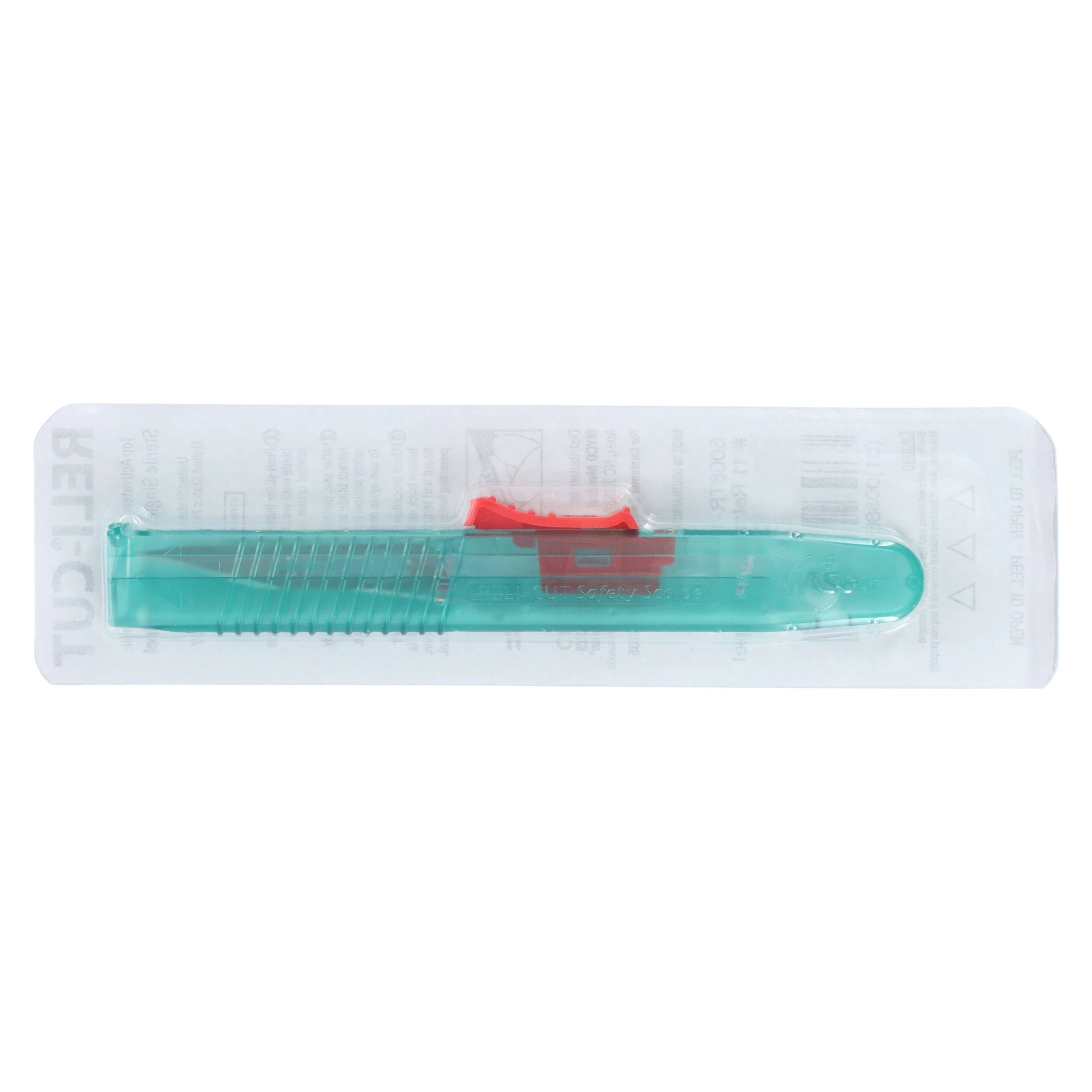 Myco Technocut Plus Disposable Safety Scalpel, #11 Stainless Steel Blade, Sterile, Retractable, 10/Box, 6008TR-11 thumbnail 3