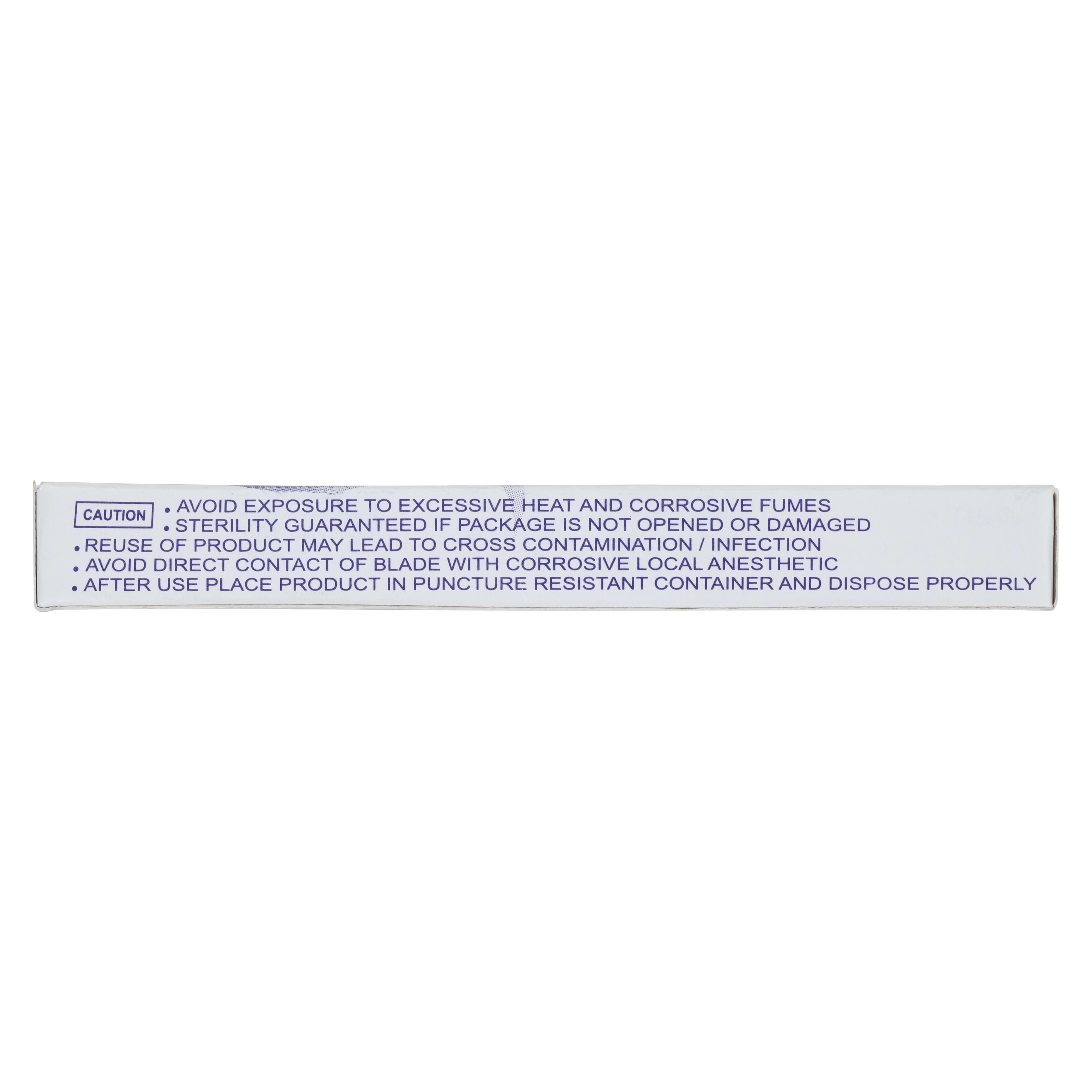GLASSVAN #6100 Sterile Miniature Carbon Steel Surgical Scalpel Blade, Box of 12, 2002-61 thumbnail 6
