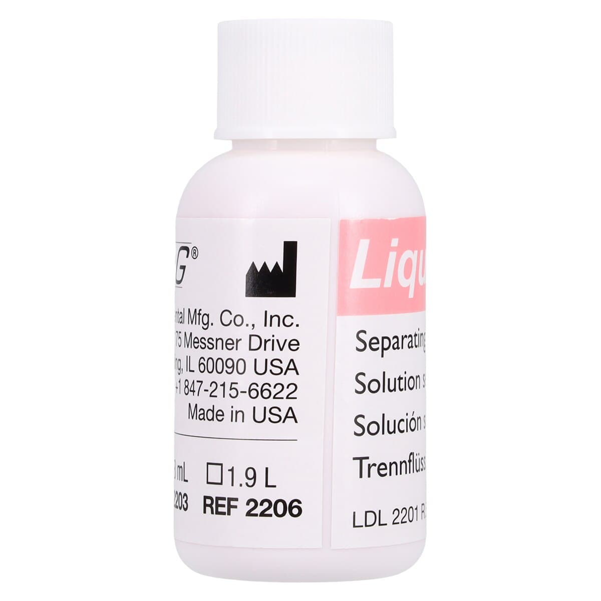 Jet Denture Repair Acrylic Resin Pound Package, Shade P1 (Pink), Cold/Self Cure, 454g Powder + 236ml Liquid thumbnail 3