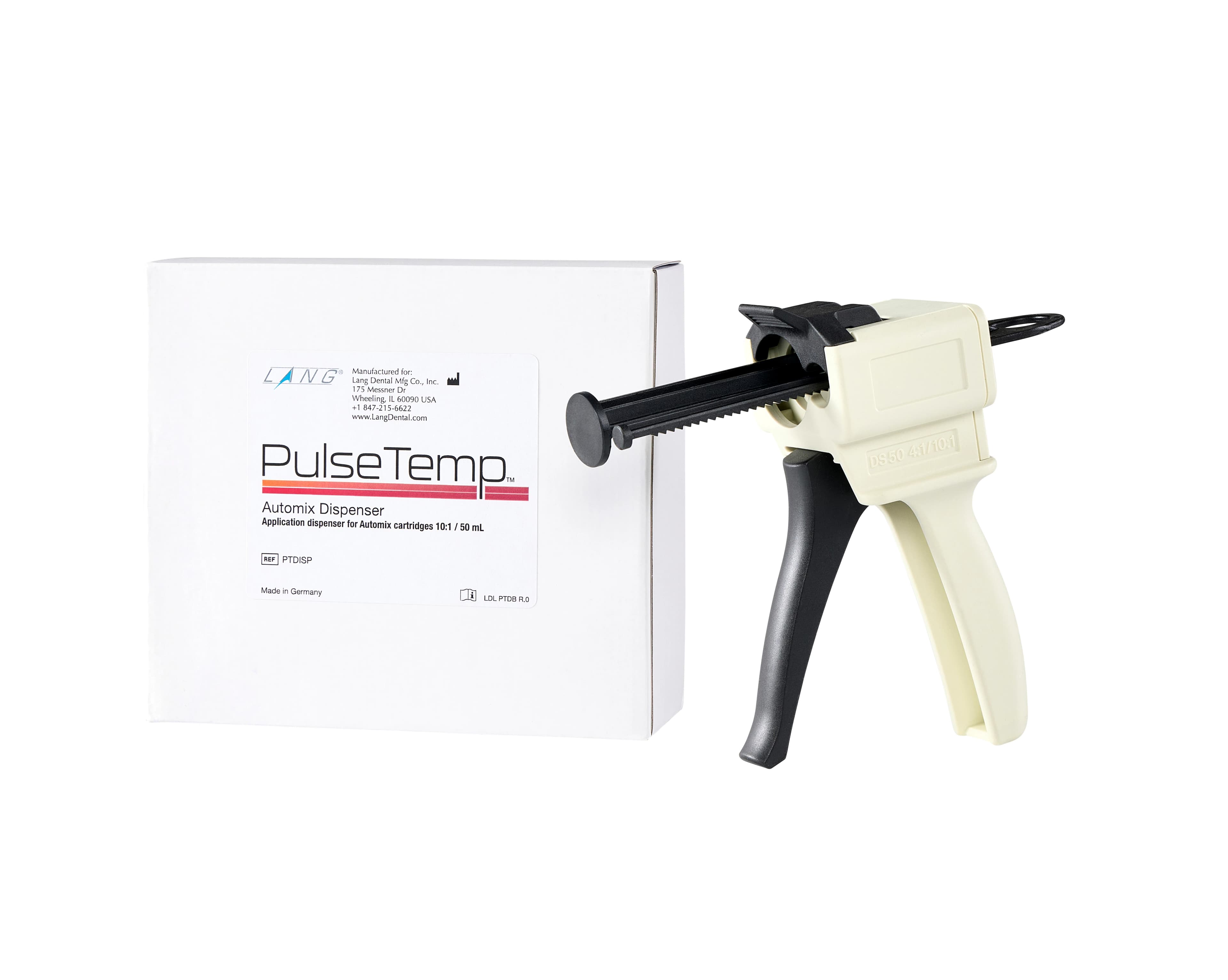 Lang Dental PulseTemp Automix Dispenser for 10:1 Cartridges, 1/Pkg, PTDISP thumbnail 2