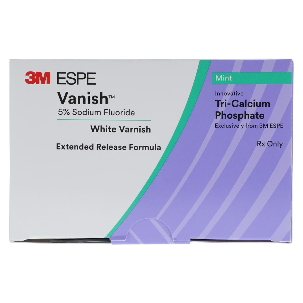 3M Vanish 5% Sodium Fluoride White Varnish with TCP, Mint, 0.5 mL Unit Dose, 50/Box, 12149M thumbnail 4