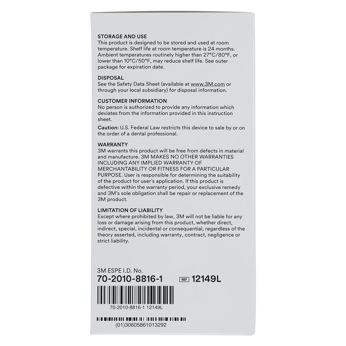 3M Vanish 5% Sodium Fluoride White Varnish with TCP, Melon Flavor, 0.5 mL Unit Dose, 50/Pk thumbnail 5