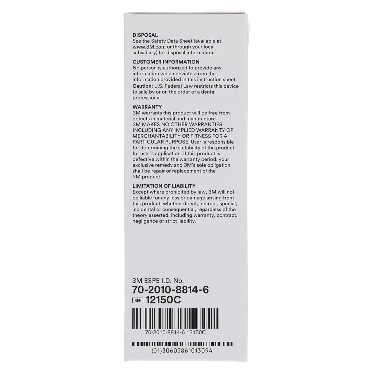 3M Vanish 5% Sodium Fluoride White Varnish with TCP, Cherry Flavor, 0.5 mL Unit Dose, 100/Bx, 12150C thumbnail 7