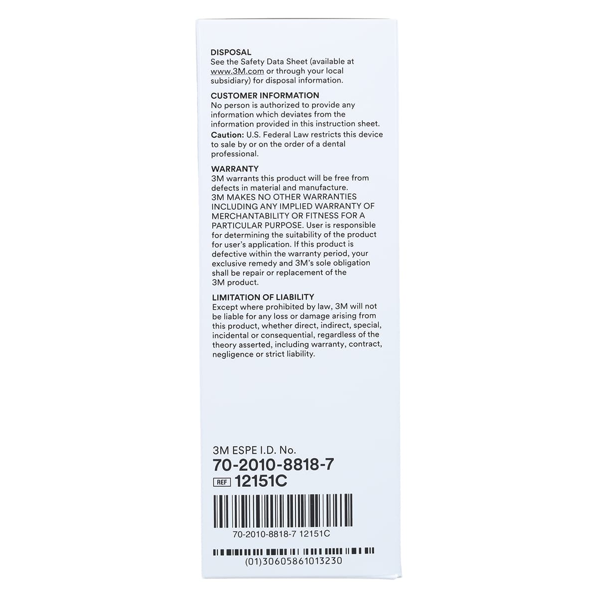3M Vanish 5% Sodium Fluoride White Varnish, Cherry Flavor, Unit Dose, 0.5 mL, 1000/Bx, 12151C thumbnail 7