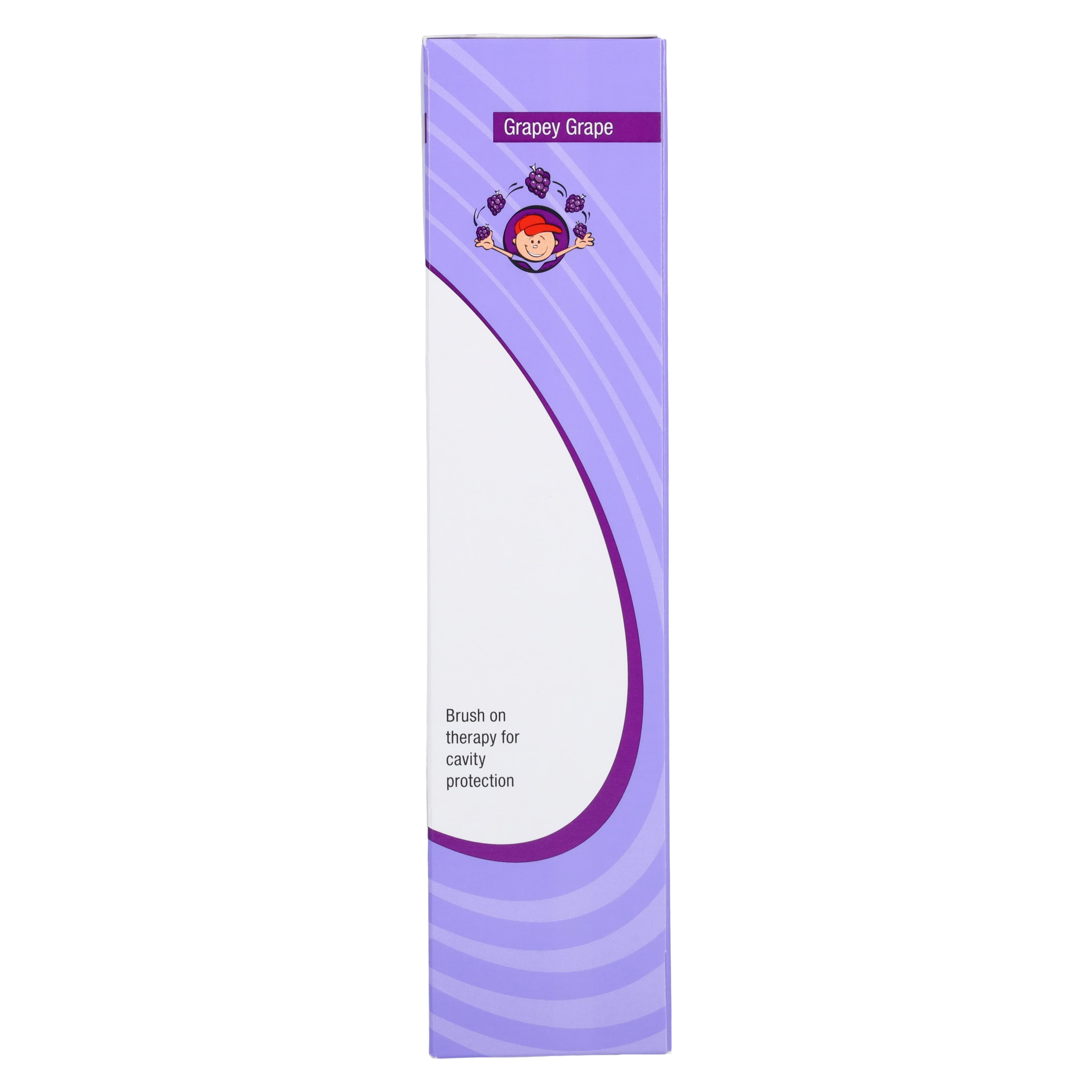 3M™ Just For Kids™ 0.4% Stannous Fluoride Brush-On Gel, Grapey Grape Flavor, 4.3 oz Tube, 12107G thumbnail 5