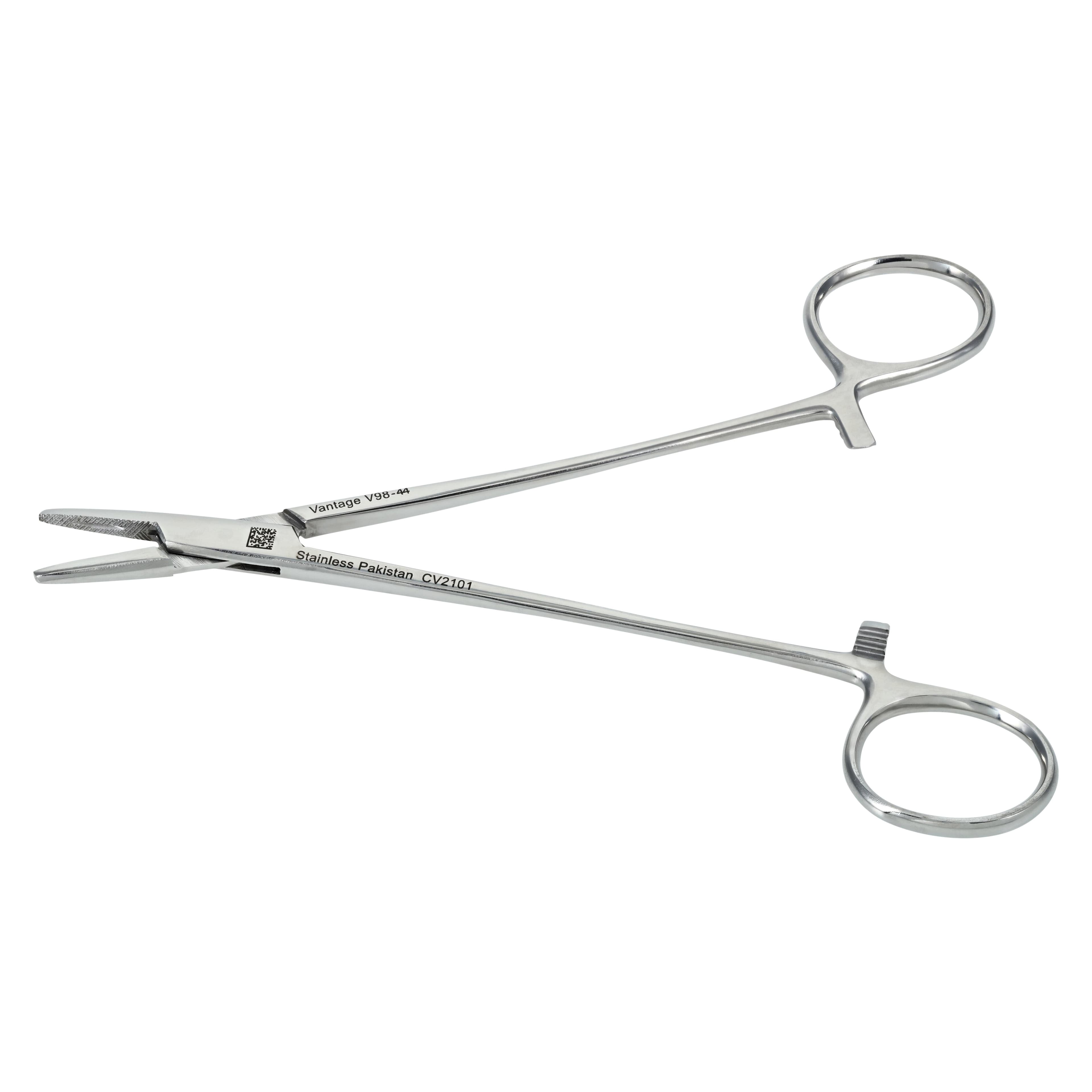 Vantage Mayo-Hegar Needle Holder, Serrated Jaw, 6", Stainless Steel, Each, V98-44 thumbnail 2