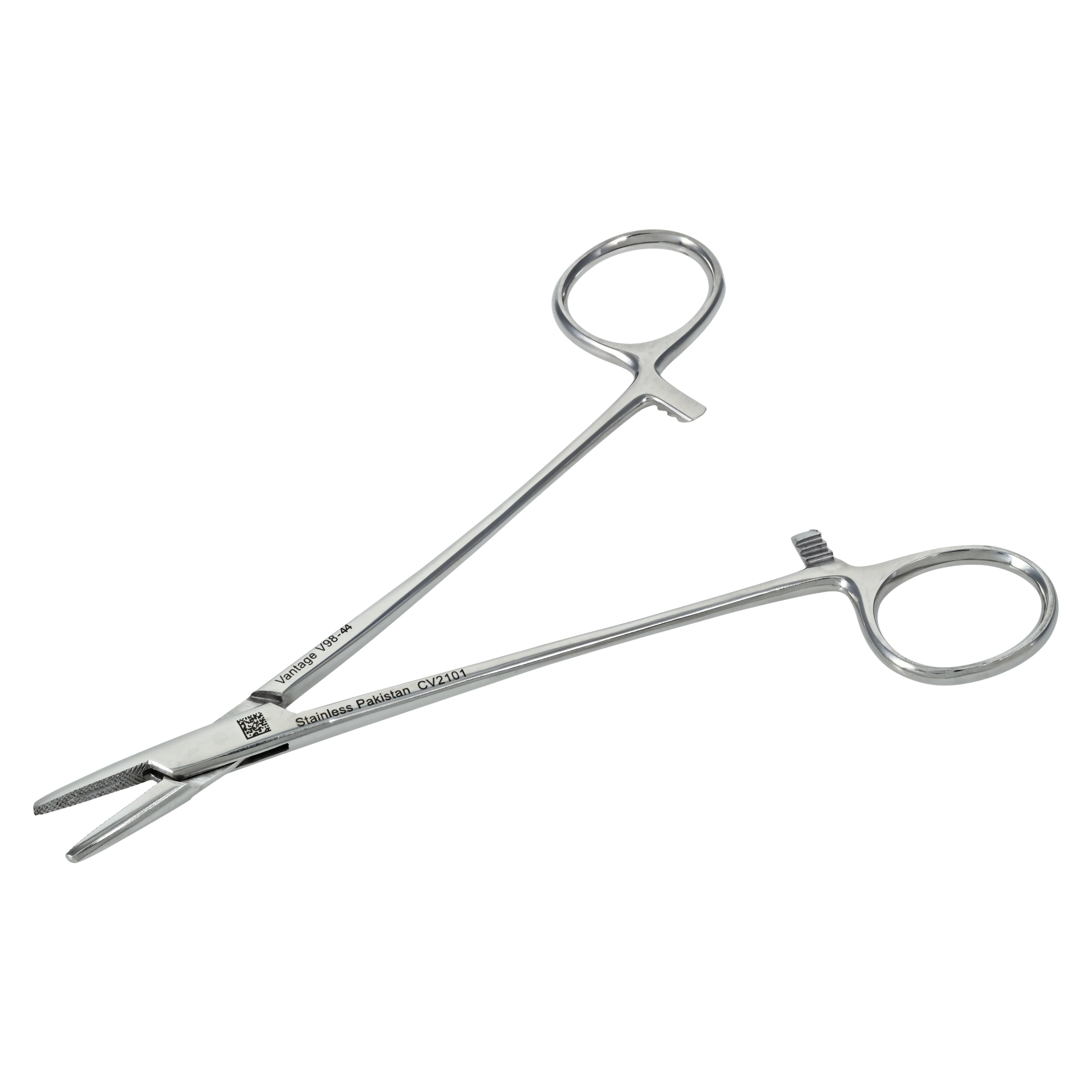Vantage Mayo-Hegar Needle Holder, Serrated Jaw, 6", Stainless Steel, Each, V98-44 thumbnail 4