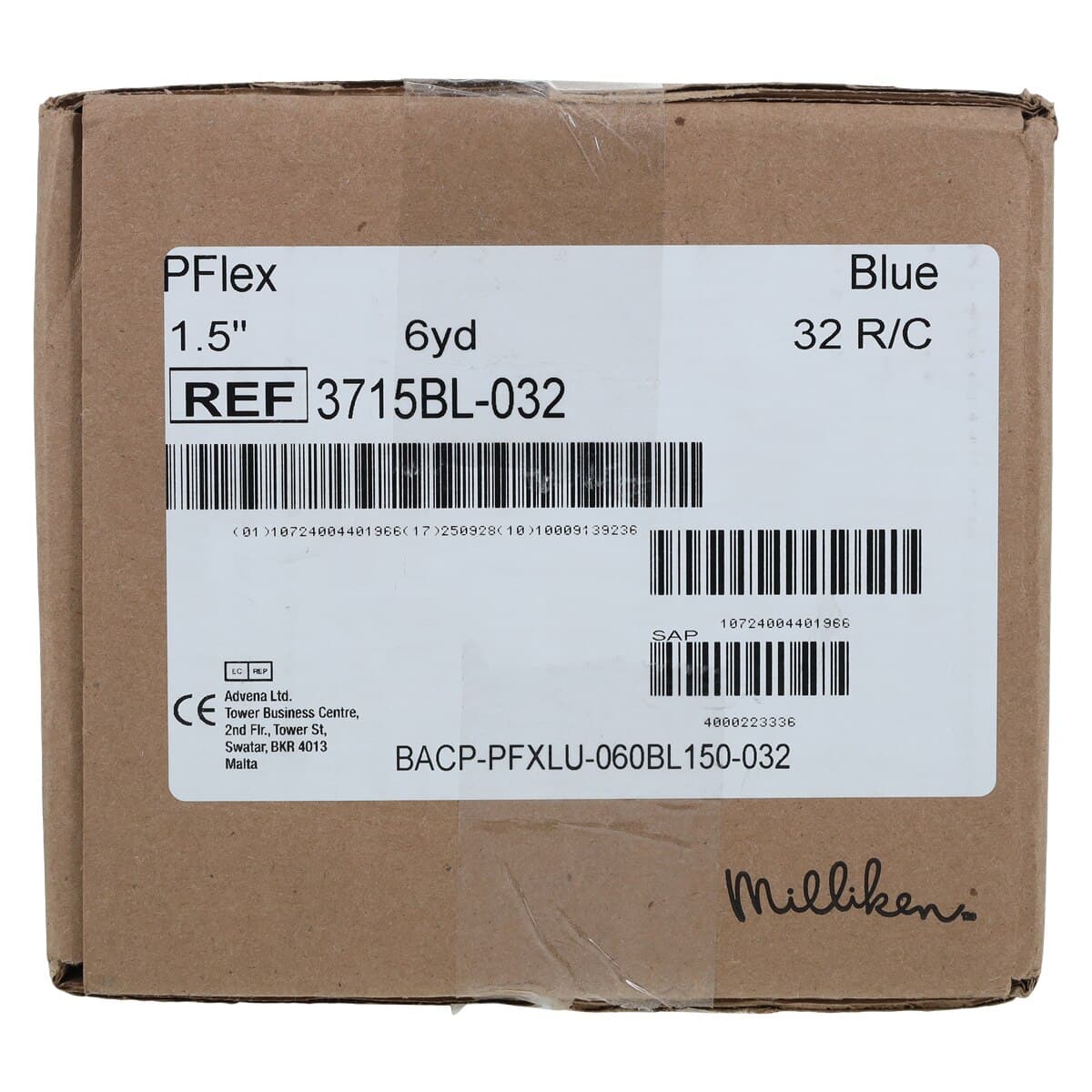 PowerFlex Elastic Athletic Tape, 1.5" x 6 yd, Blue, Non-Sterile, Latex-Free, 32/Case thumbnail 5