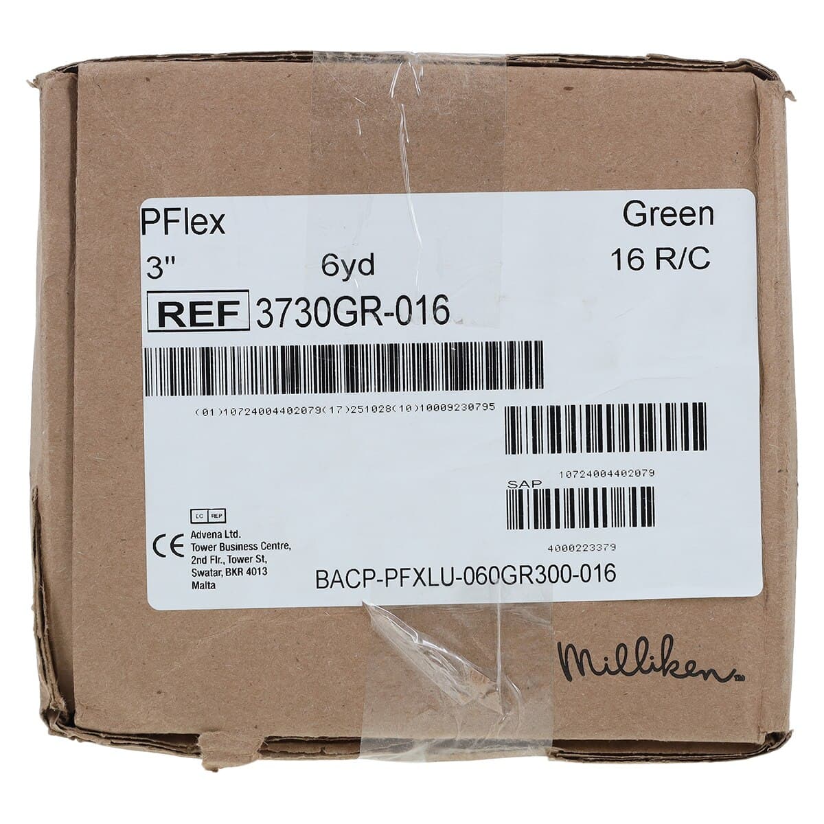 Andover PowerFlex Elastic Athletic Tape, 3" x 6 yd, Green, Non-Sterile, Latex-Free, 16 Rolls/Case thumbnail 5