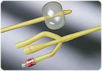Lubricath 3-Way Foley/Irrigation Catheter, Short Round Tip, Silicone, 20Fr, 5cc, 01KWC87QCZ4WZJMXGYEHH3ZCD8 - Lubricath - Image 1