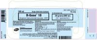 R-Gene 10 Injection, 0.1g/mL, 300mL Glass Vial, Pfizer thumbnail 2