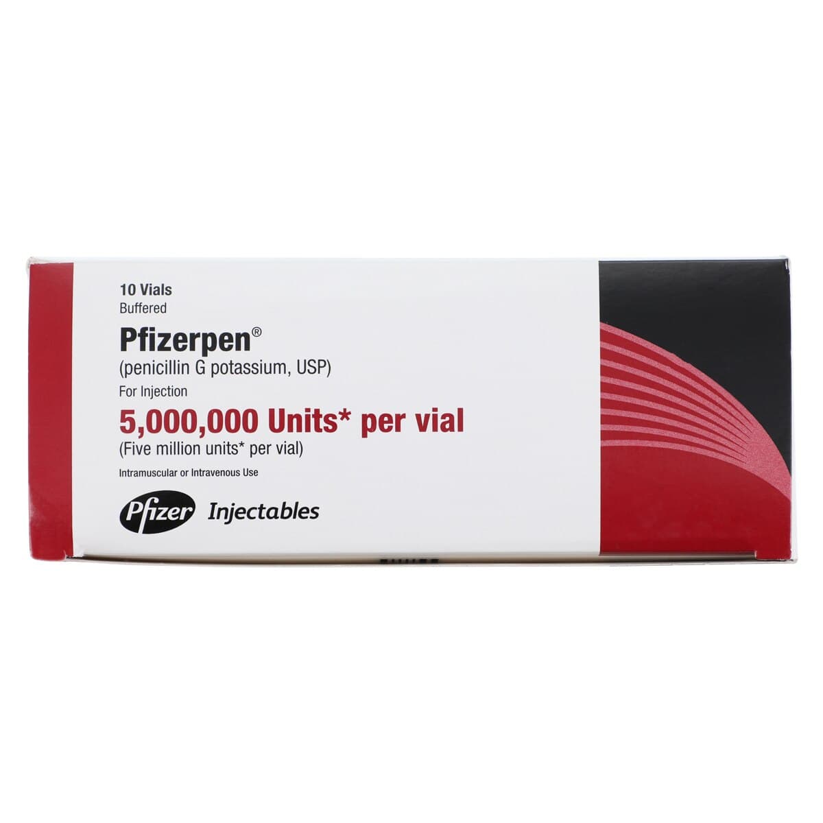 Pfizerpen-G IV Injection, 5 Million Units/Vial, Powder, 10/Package thumbnail 6
