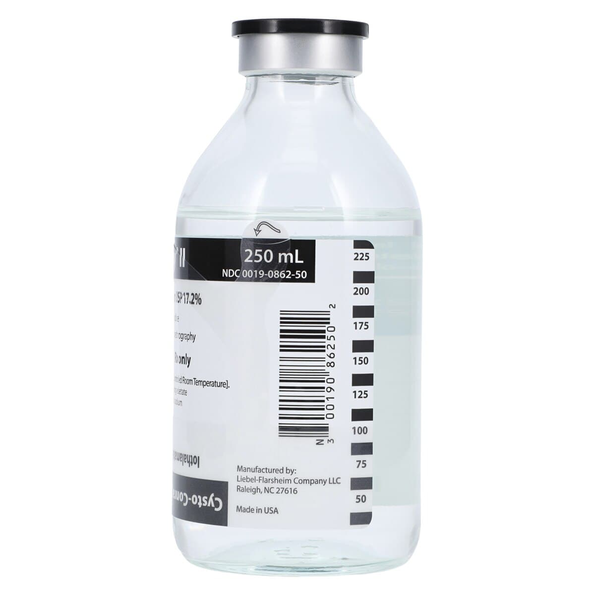 Conray II (Iothalamate Meglumine 17.2%) Cysto Injection, 250 mL Bottle, 12/Package thumbnail 2