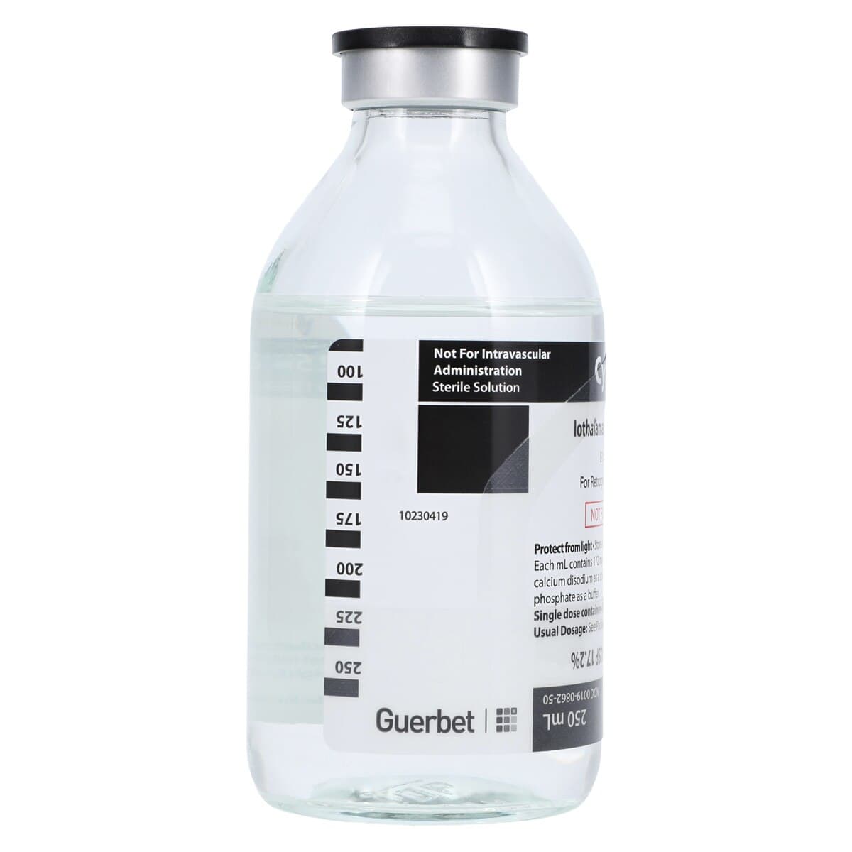 Conray II (Iothalamate Meglumine 17.2%) Cysto Injection, 250 mL Bottle, 12/Package thumbnail 3