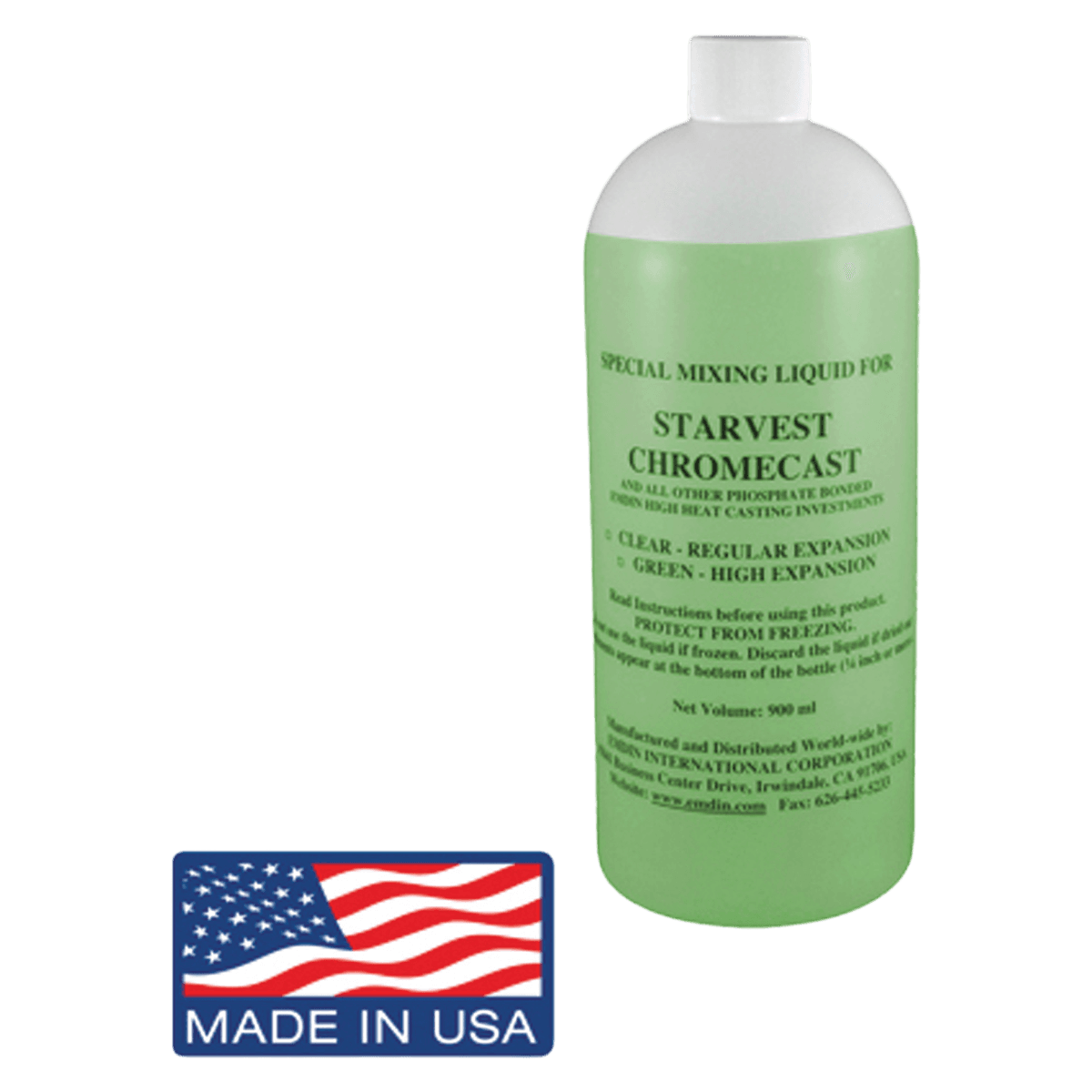 Starvest Casting Investment Microfine High Heat Liquid, 900mL - High Expansion Liquid - Image 1