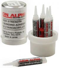 Aron Alpha Thin Fast Set Cyanoacrylate Adhesive, 2 g Tubes, 5/Package thumbnail 2