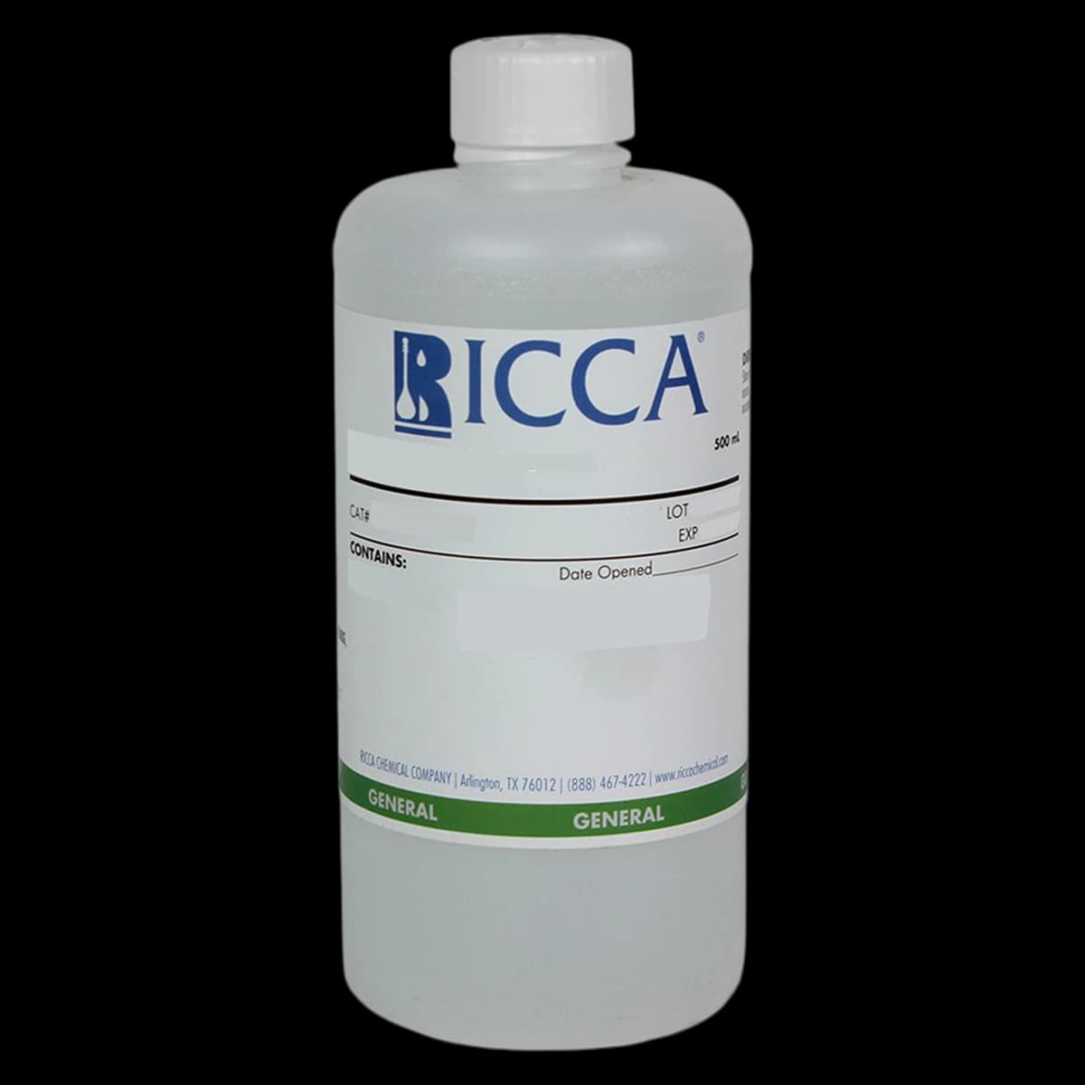 Ricca Chemical Reference Buffer Solution, pH 3.00, Clear, 16 oz Bottle - Buffer Ph 300 - Image 1