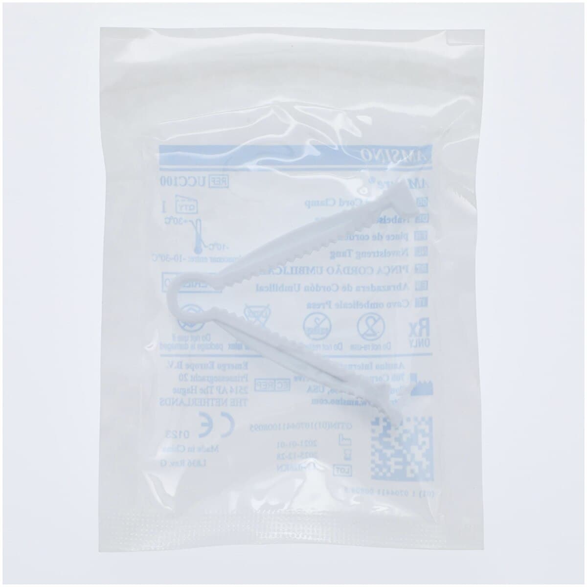 Umbilical Cord Clamp, Sterile, Disposable, 2/Package thumbnail 3