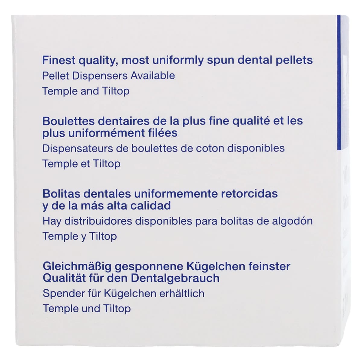 Richmond Cotton Pellets, Size 3 (Medium), 5/32" Diameter, 2500/Box, 100108 thumbnail 5
