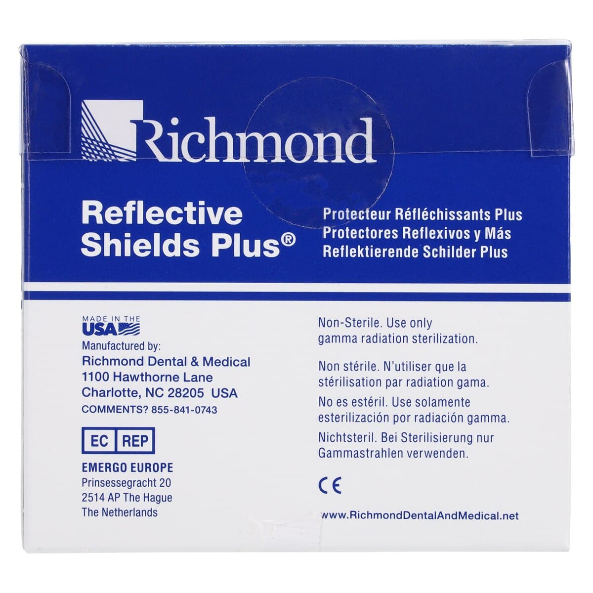 Reflective Shields Plus Moisture Abatement Pads, Large, 50/Box, 600700 thumbnail 3